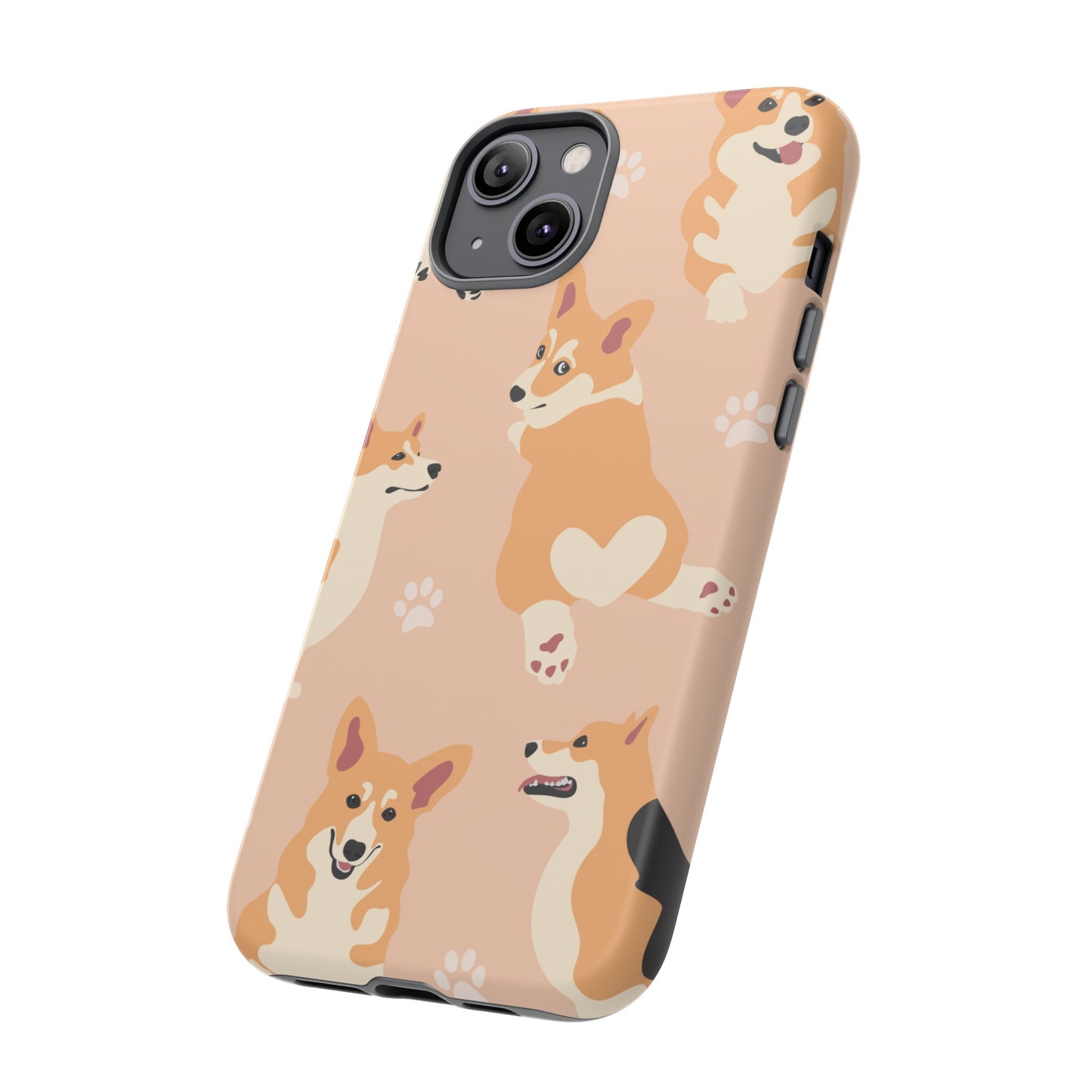 Corgi Wallpaper Phone Case | iPhone 15 Plus/ Pro, 14, 13, 12| Google Pixel 7, Pro, 5| Samsung Galaxy S23 All Major Phone Models