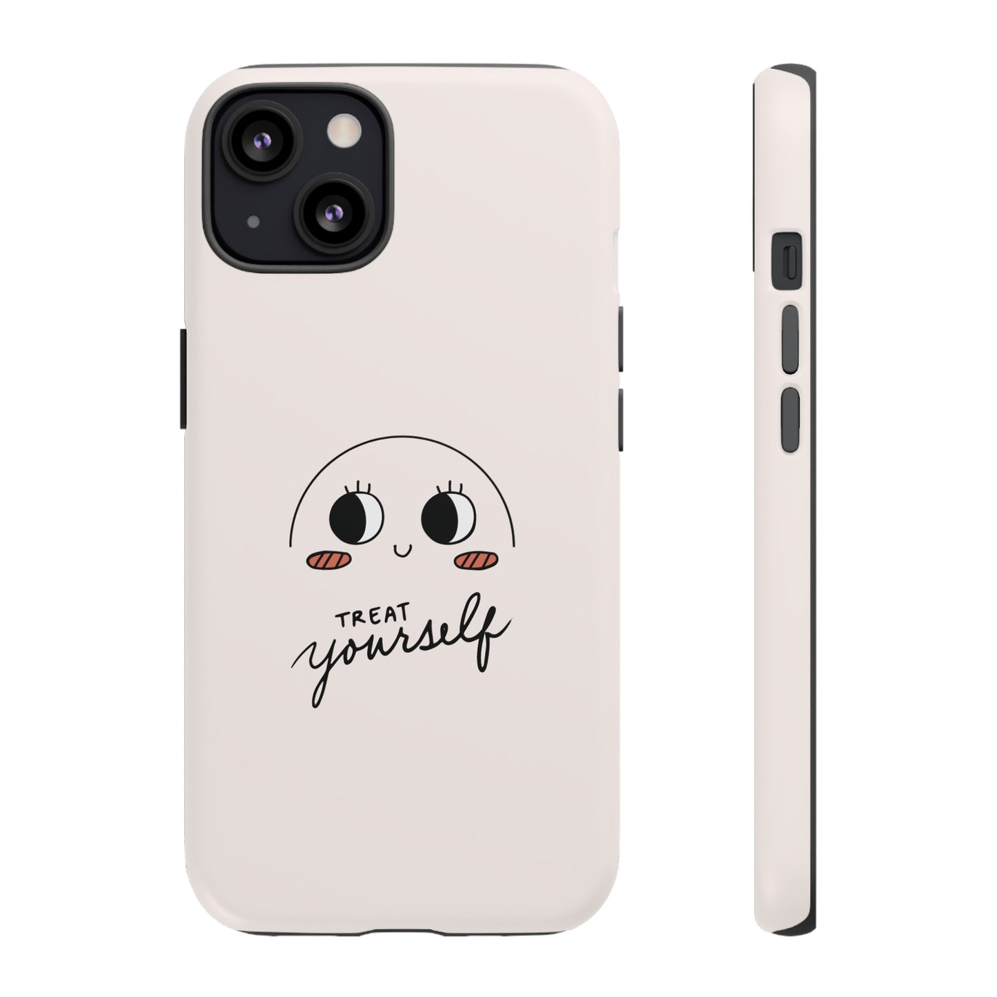 Treat Yourself Wallpaper Phone Case | iPhone 15 Plus/ Pro, 14, 13, 12| Google Pixel 7, Pro, 5| Samsung Galaxy S23 All Major Phone Models