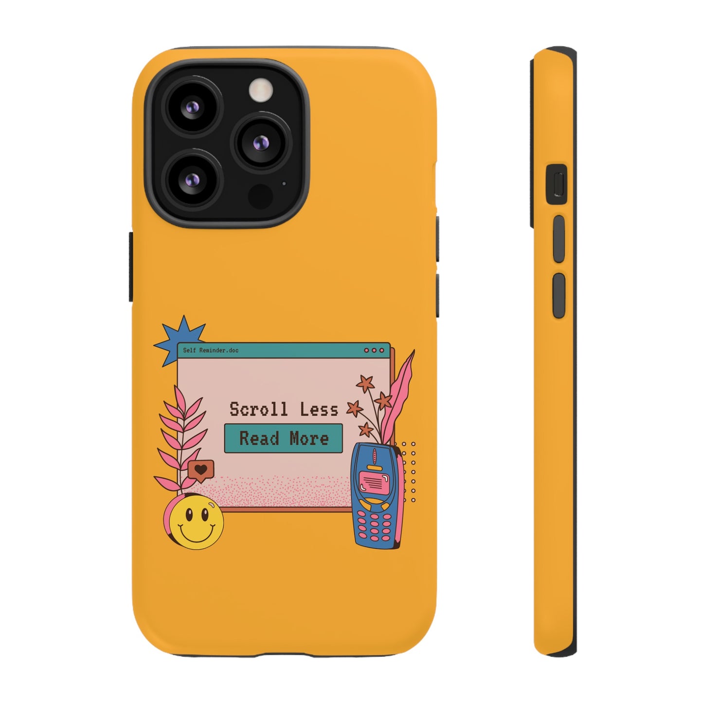 Scroll Less. Read More. Phone Case | iPhone 15 Plus/ Pro, 14, 13, 12| Google Pixel 7, Pro, 5| Samsung Galaxy S23 All Major Phone Models