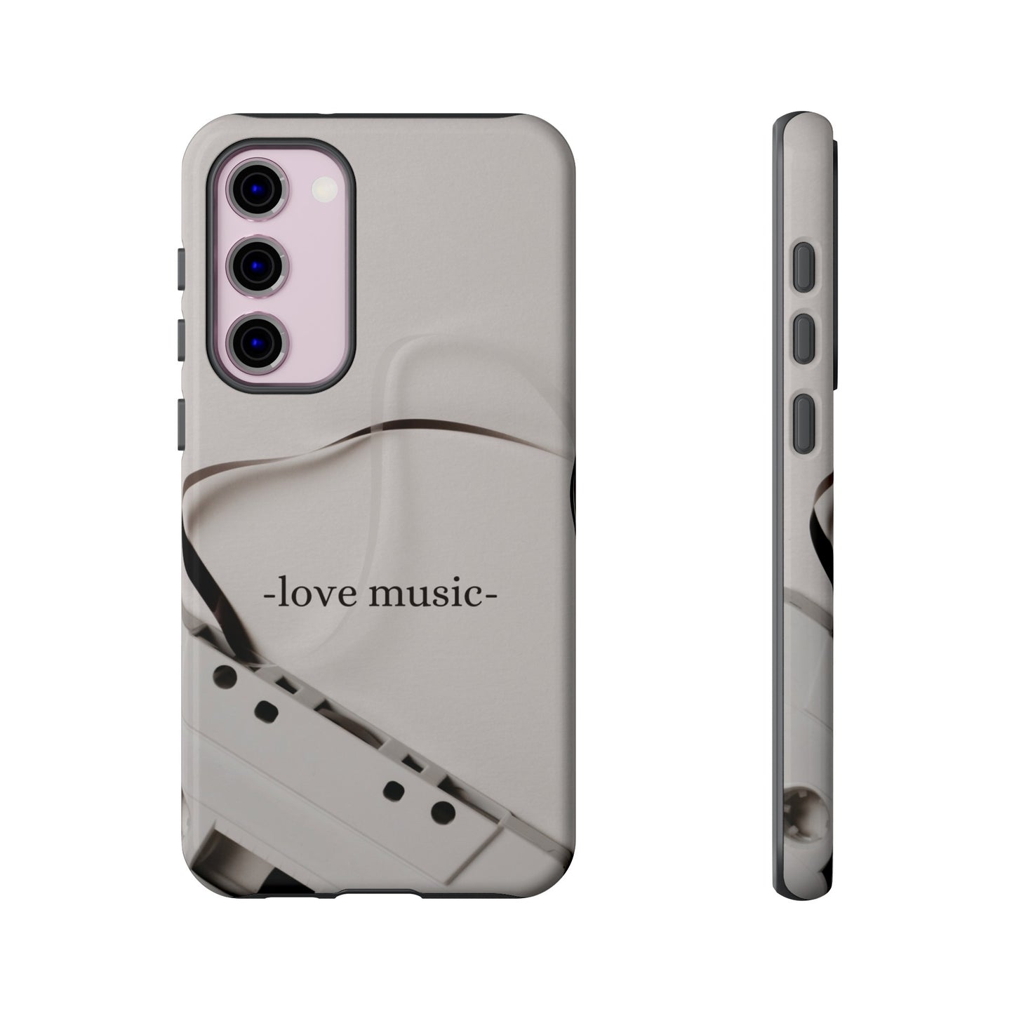 Love Music Wallpaper Phone Case | iPhone 15 Plus/ Pro, 14, 13, 12| Google Pixel 7, Pro, 5| Samsung Galaxy S23 All Major Phone Models