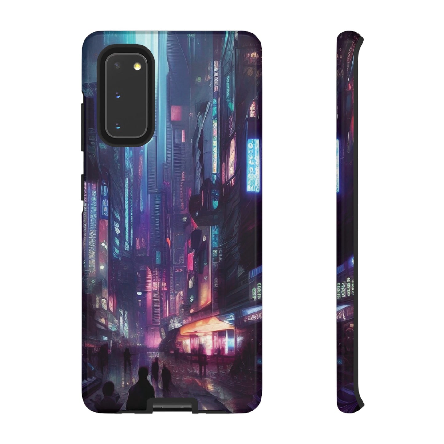 Futuristic Sci-Fi City Wallpaper Phone Case | iPhone 15 Plus/ Pro, 14, 13, 12| Google Pixel 7, Pro, 5| Samsung Galaxy S23 All Major Phone Models