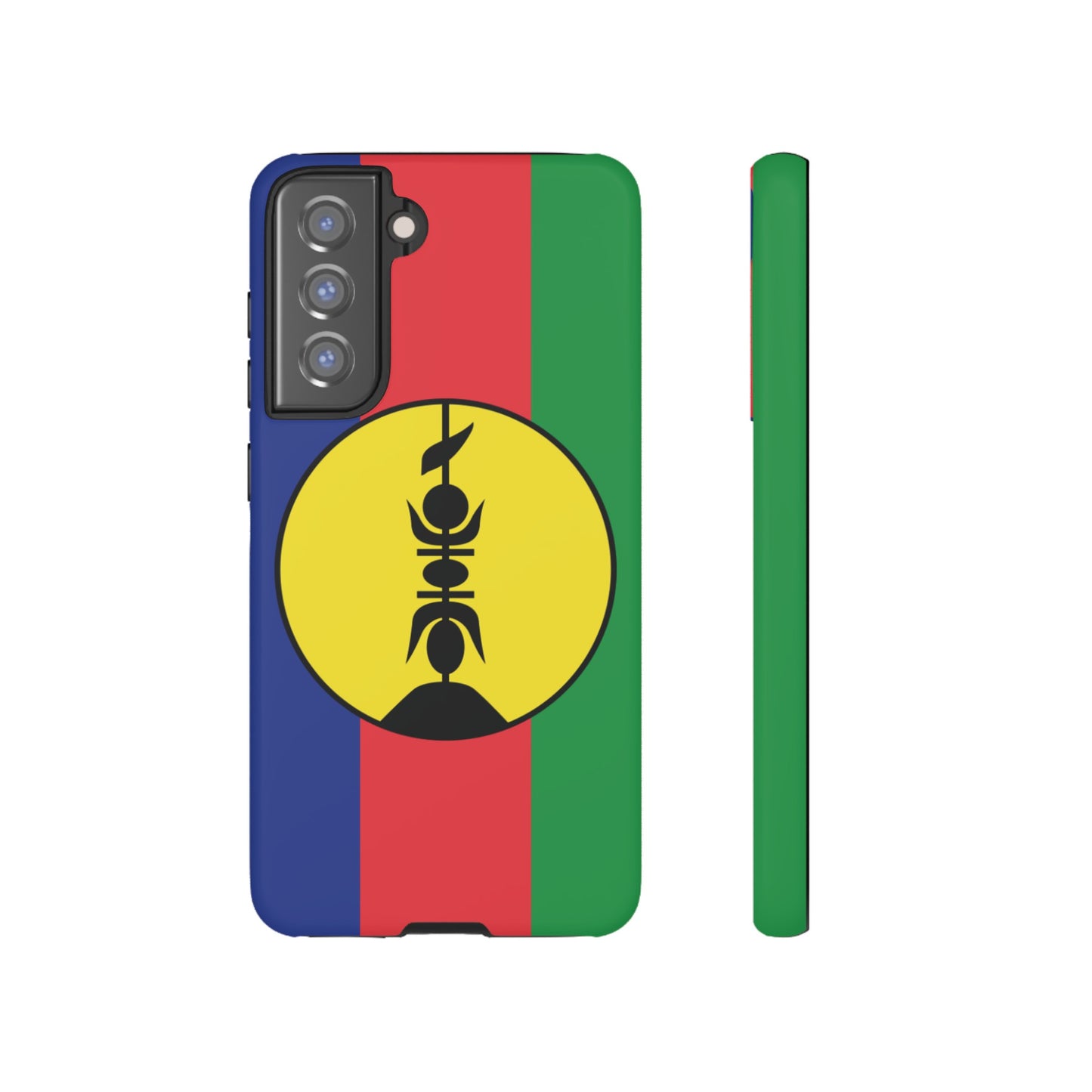 New Caledonia Flag Phone Case | iPhone 15 Plus/ Pro, 14, 13, 12| Google Pixel 7, Pro, 5| Samsung Galaxy S23 All Major Phone Models