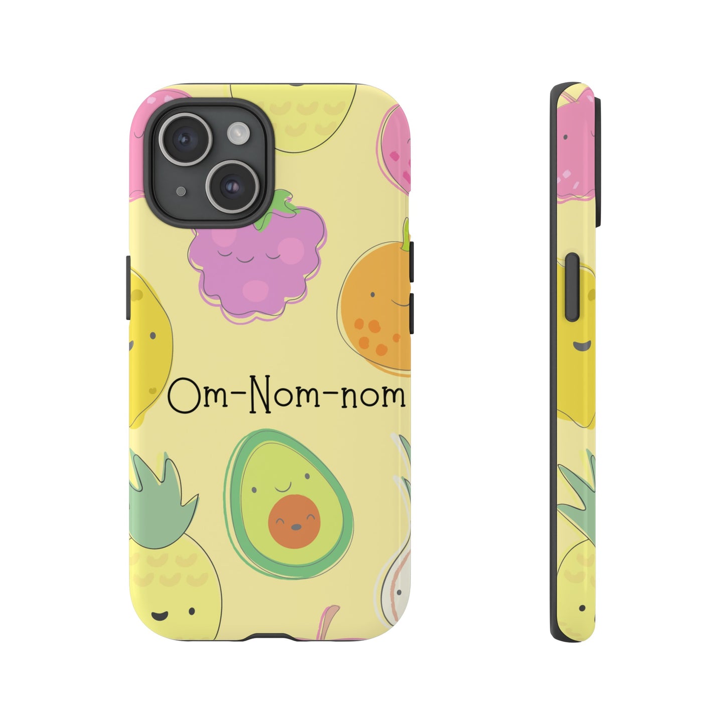 Om-Nom-Nom Phone Case | iPhone 15 Plus/ Pro, 14, 13, 12| Google Pixel 7, Pro, 5| Samsung Galaxy S23 All Major Phone Models