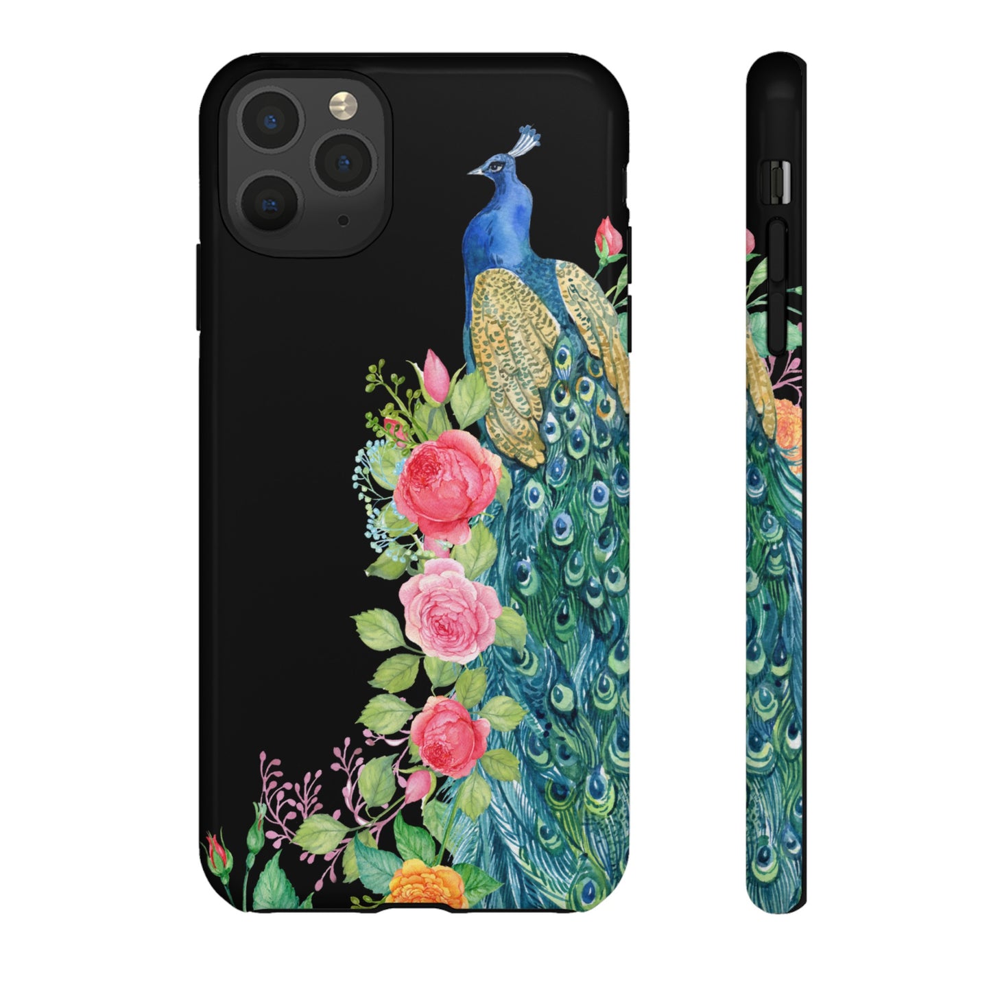 Peacock Wallpaper Phone Case | iPhone 15 Plus/ Pro, 14, 13, 12| Google Pixel 7, Pro, 5| Samsung Galaxy S23 All Major Phone Models