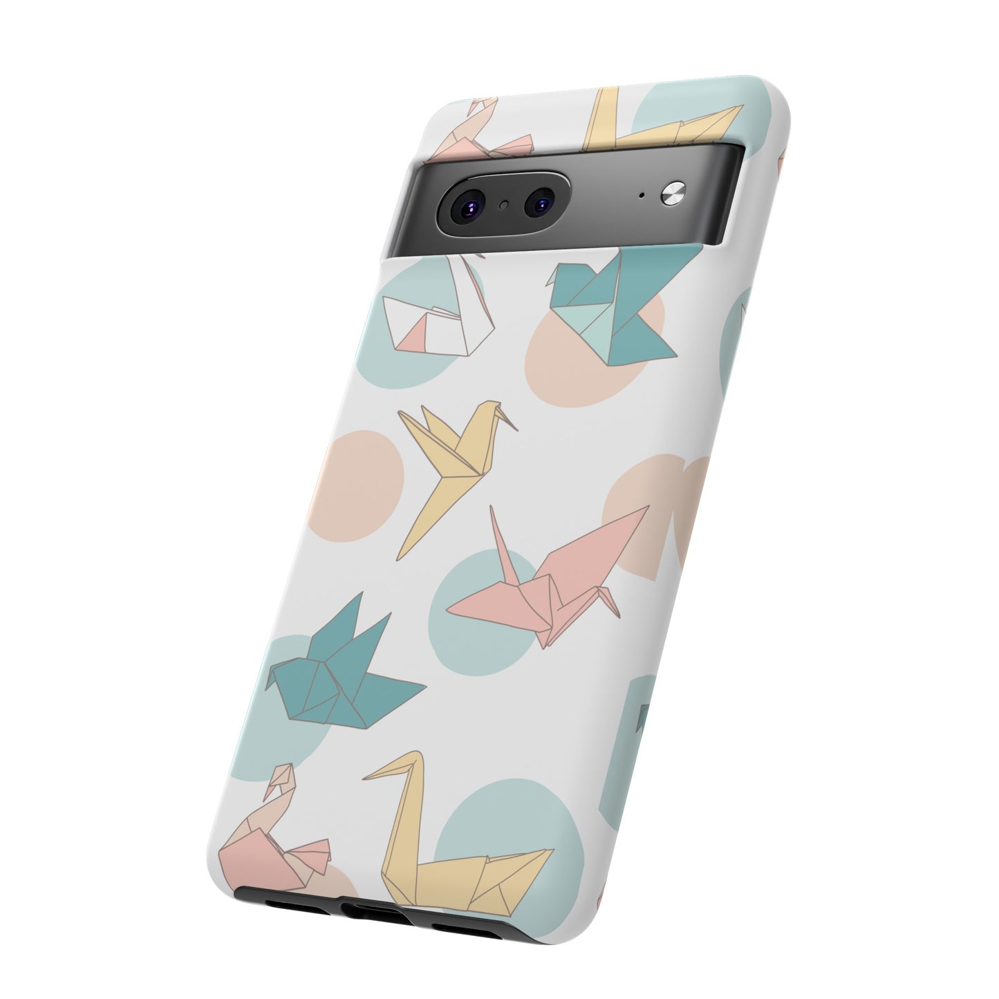 Origami Wallpaper Phone Case | iPhone 15 Plus/ Pro, 14, 13, 12| Google Pixel 7, Pro, 5| Samsung Galaxy S23 All Major Phone Models