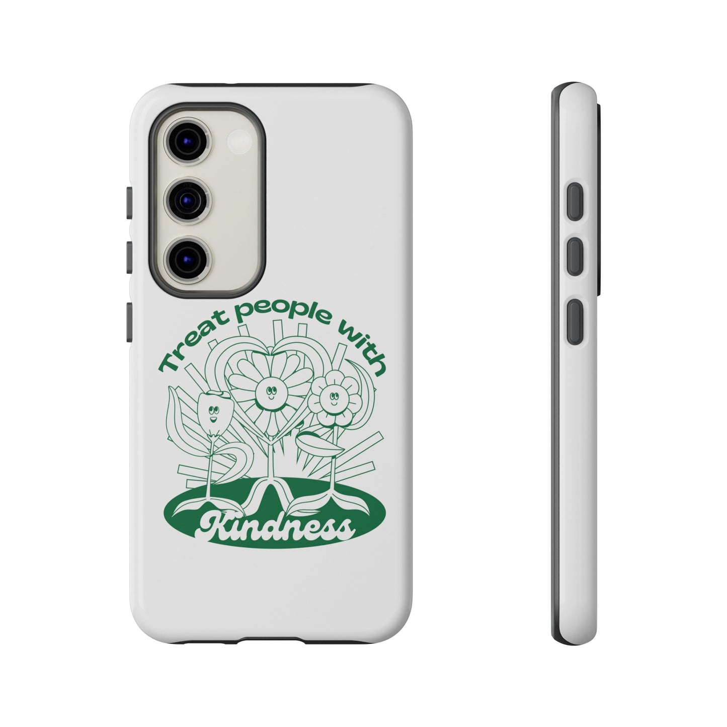 Treat People With Kindness Phone Case | iPhone 15 Plus/ Pro, 14, 13, 12| Google Pixel 7, Pro, 5| Samsung Galaxy S23 All Major Phone Models