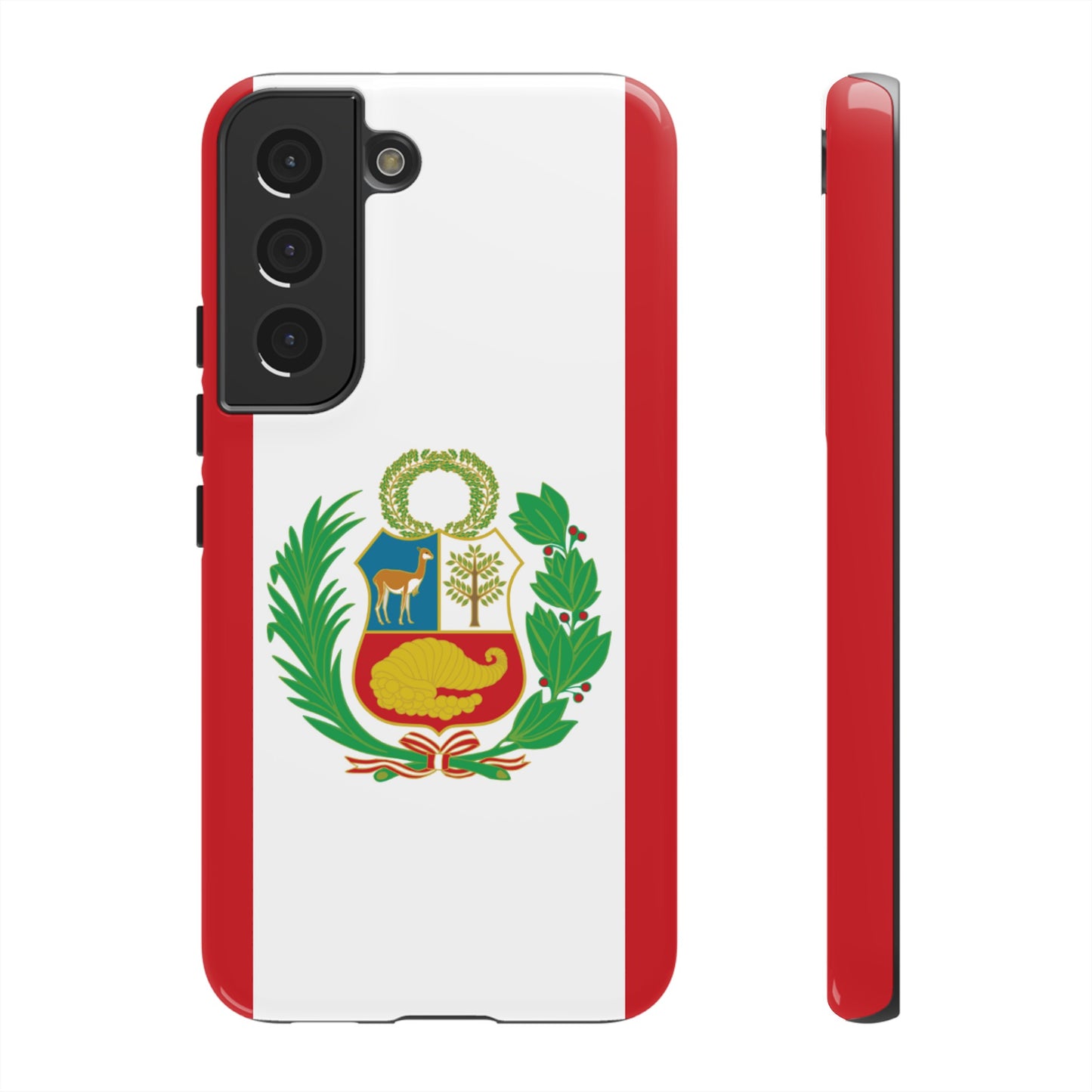 Peru Flag Phone Case | iPhone 15 Plus/ Pro, 14, 13, 12| Google Pixel 7, Pro, 5| Samsung Galaxy S23 All Major Phone Models