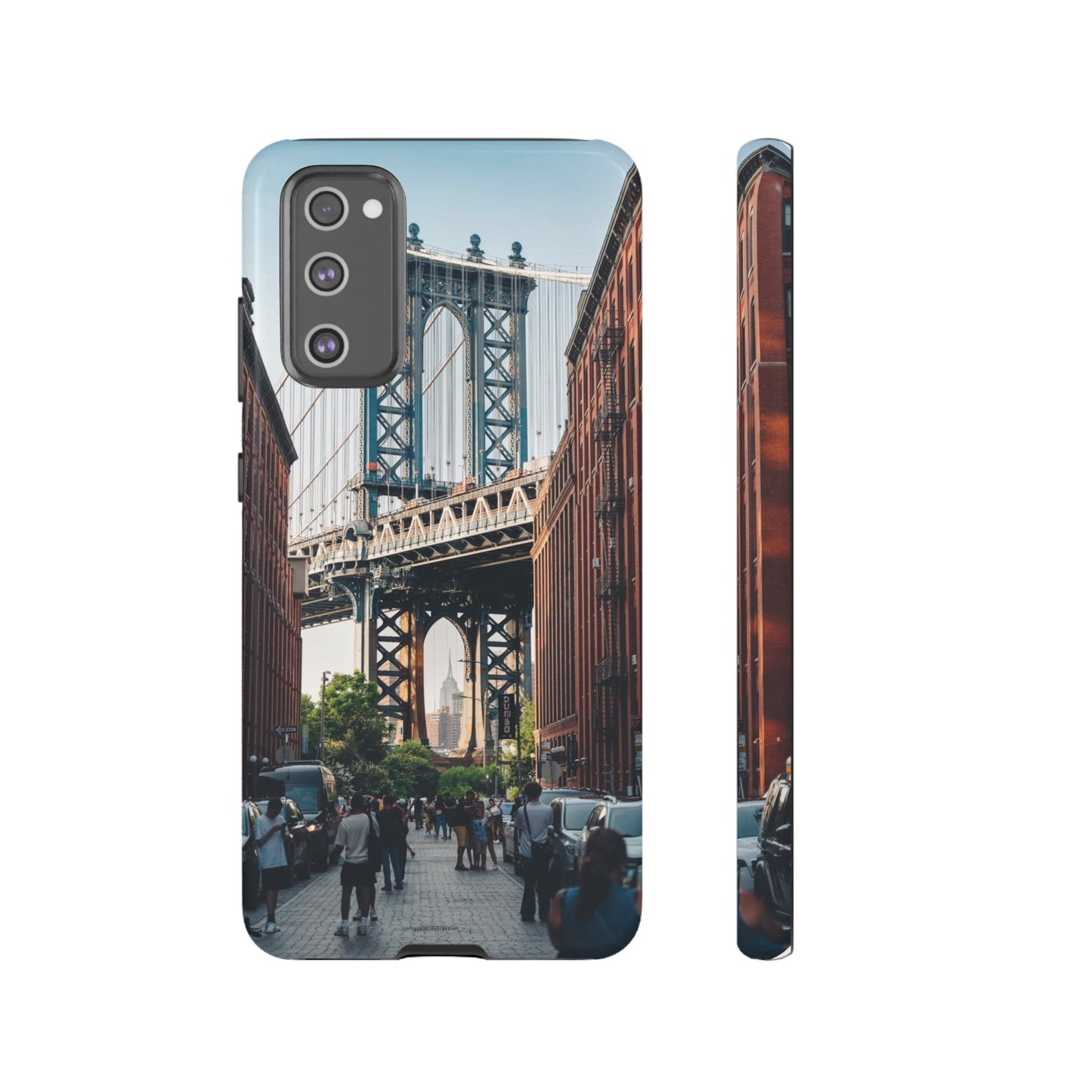 Stunning Brooklyn Bridge Wallpaper Phone Case | iPhone 15 Plus/ Pro, 14, 13, 12| Google Pixel 7, Pro, 5| Samsung Galaxy S23 All Major Phone Models