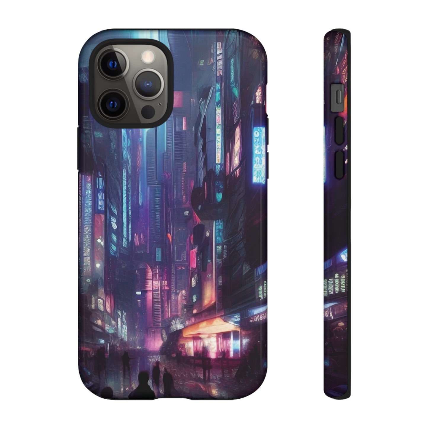 Futuristic Sci-Fi City Wallpaper Phone Case | iPhone 15 Plus/ Pro, 14, 13, 12| Google Pixel 7, Pro, 5| Samsung Galaxy S23 All Major Phone Models