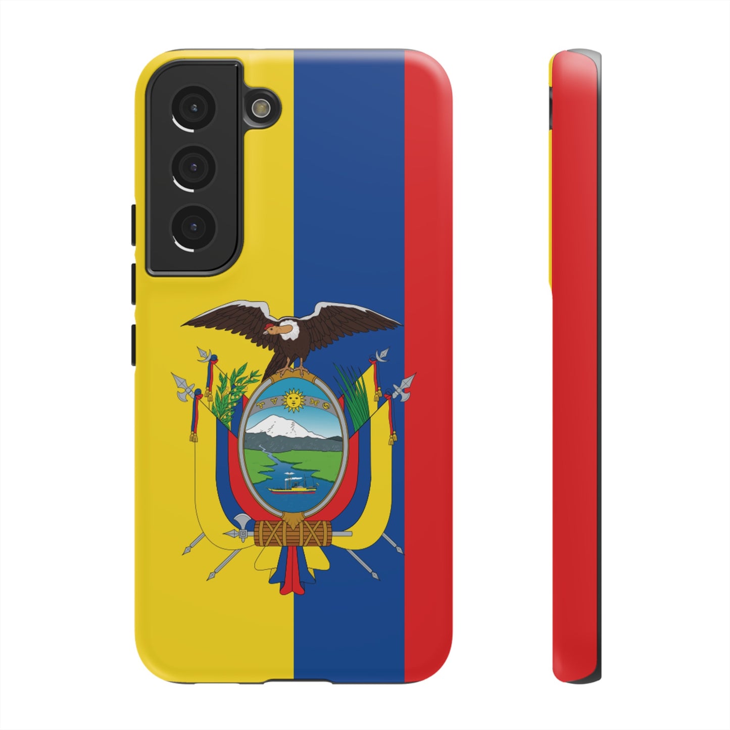 Ecuador Flag Phone Case | iPhone 15 Plus/ Pro, 14, 13, 12| Google Pixel 7, Pro, 5| Samsung Galaxy S23 All Major Phone Models