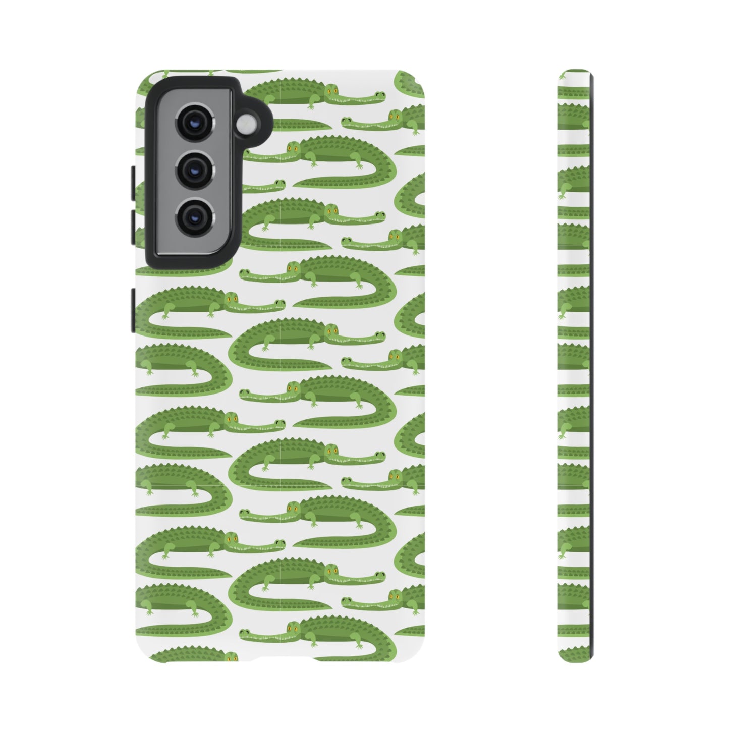 Crocodile Wallpaper Phone Case | iPhone 15 Plus/ Pro, 14, 13, 12| Google Pixel 7, Pro, 5| Samsung Galaxy S23 All Major Phone Models