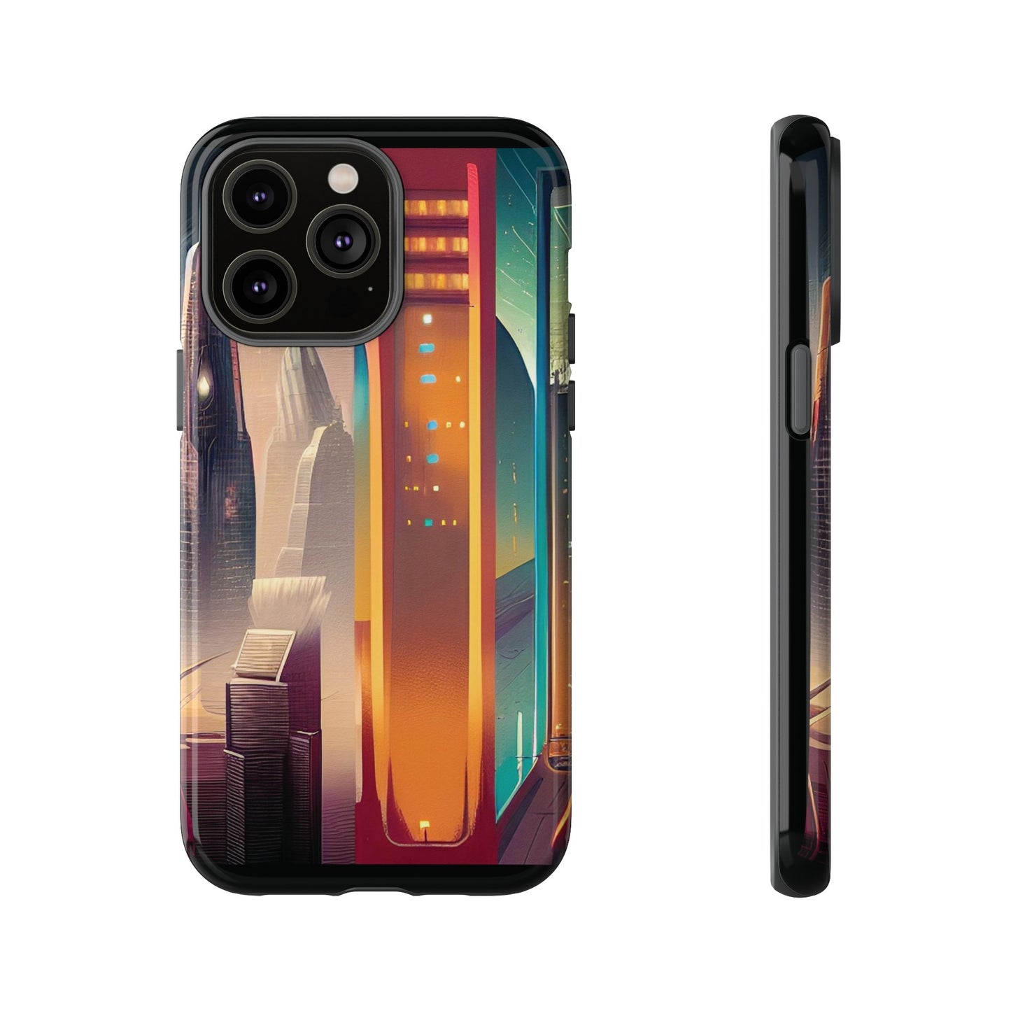 Sci-Fi  Buildings Wallpaper Phone Case | iPhone 15 Plus/ Pro, 14, 13, 12| Google Pixel 7, Pro, 5| Samsung Galaxy S23 All Major Phone Models