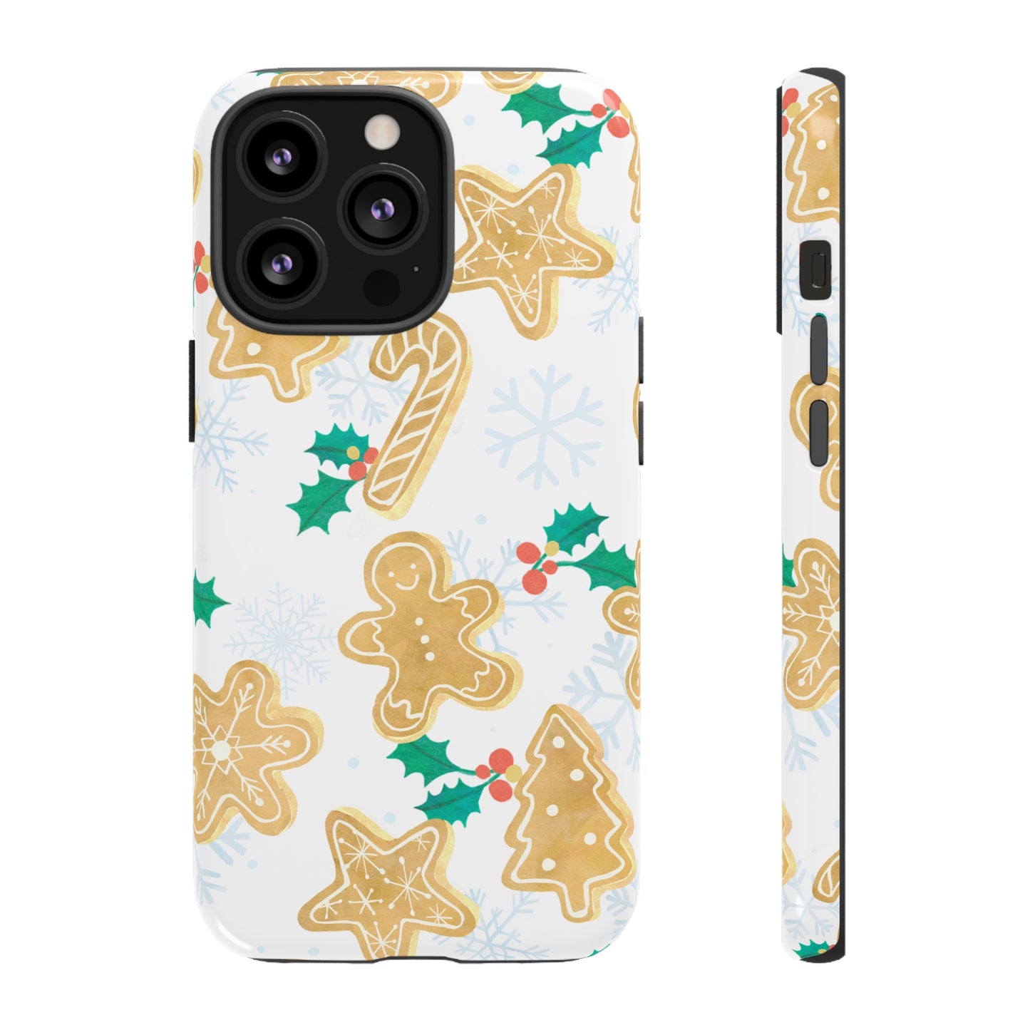 Gingerbread Wallpaper Phone Case | iPhone 15 Plus/ Pro, 14, 13, 12| Google Pixel 7, Pro, 5| Samsung Galaxy S23 All Major Phone Models