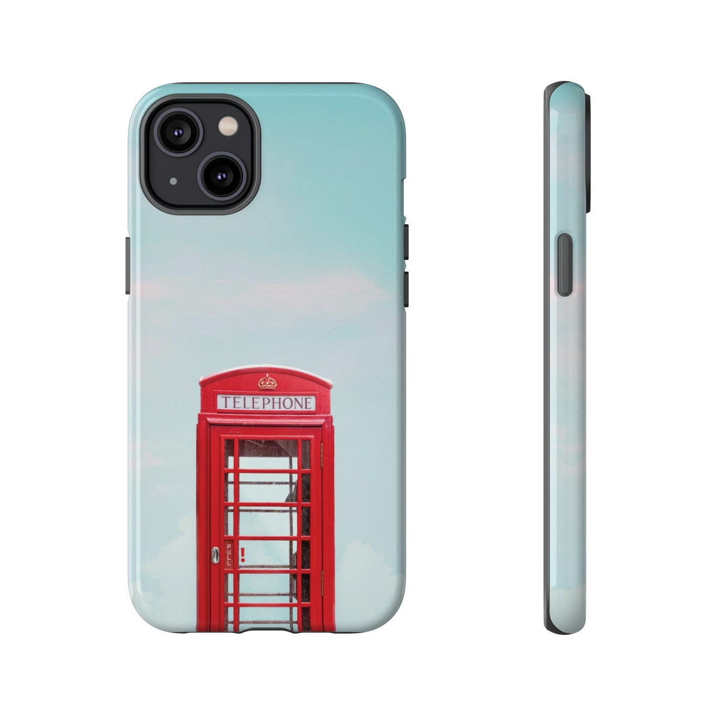 Telephone Booth Wallpaper Phone Case |iPhone 15 Plus/ Pro, 14, 13, 12|Google Pixel 7, Pro, 5| Samsung Galaxy S23 All Major Phone Models