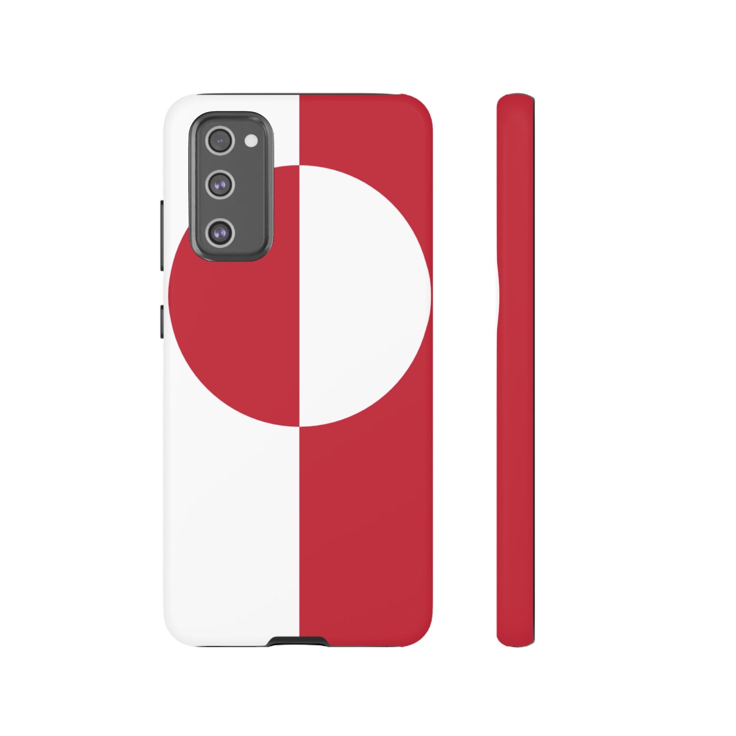 Greenland (Denmark) Flag Phone Case | iPhone 15 Plus/ Pro, 14, 13, 12| Google Pixel 7, Pro, 5| Samsung Galaxy S23 All Major Phone Models