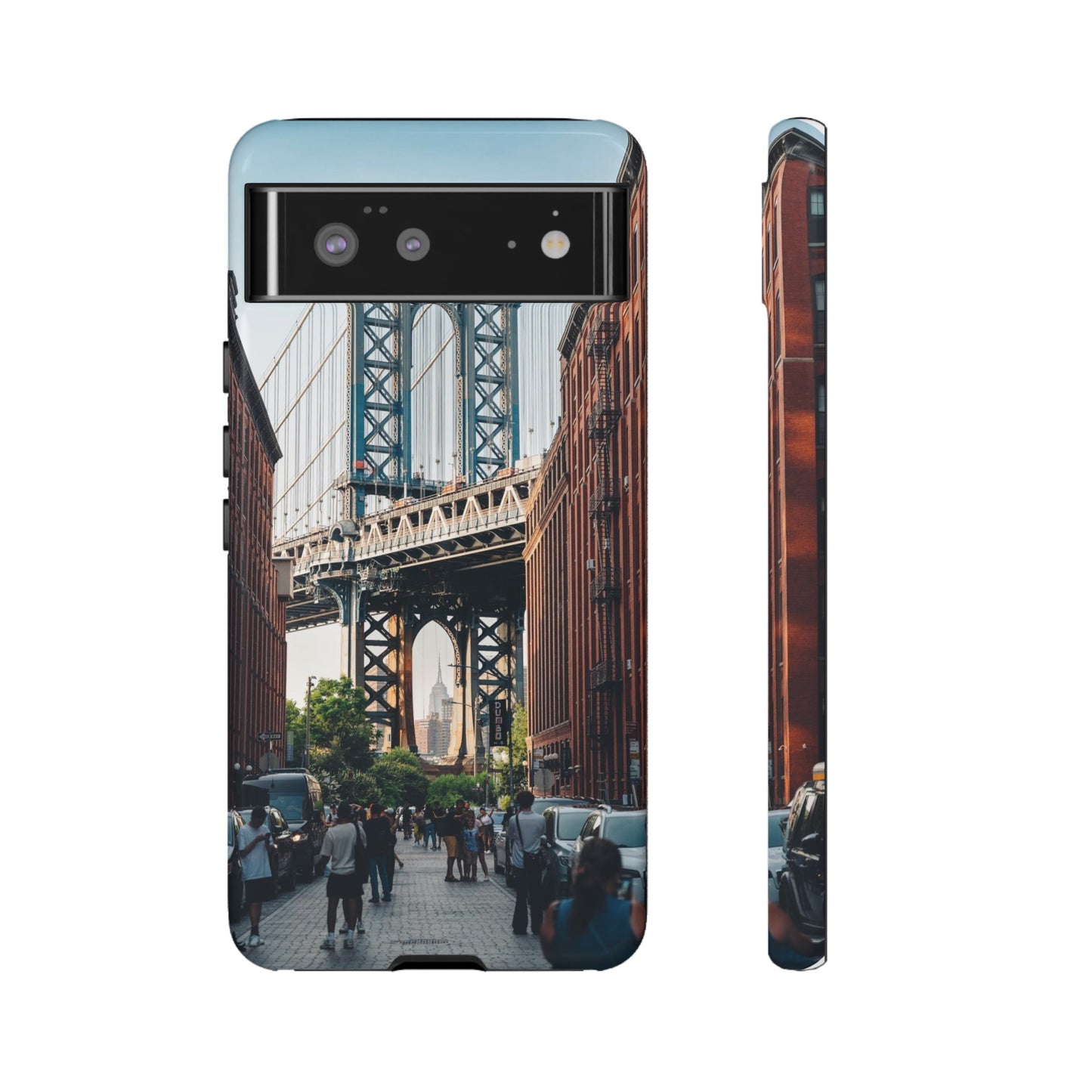 Stunning Brooklyn Bridge Wallpaper Phone Case | iPhone 15 Plus/ Pro, 14, 13, 12| Google Pixel 7, Pro, 5| Samsung Galaxy S23 All Major Phone Models