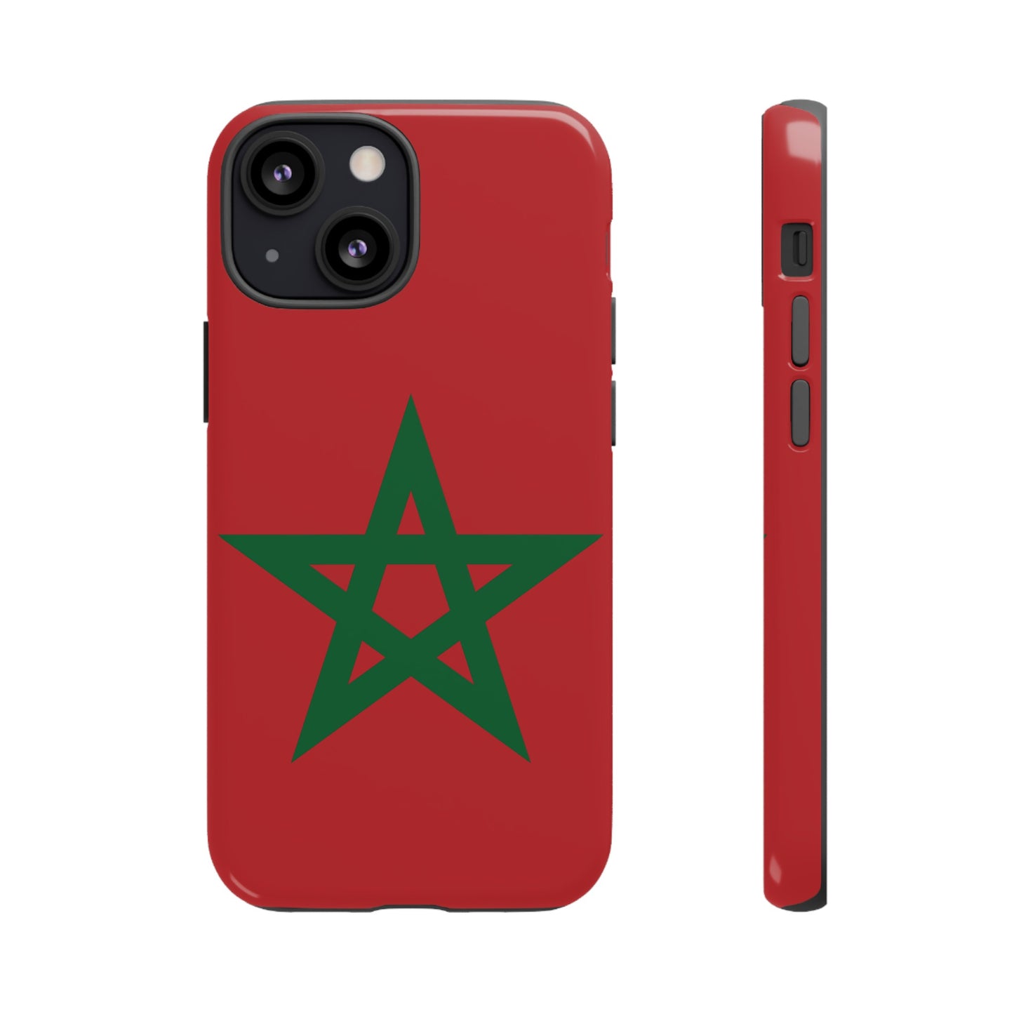 Morocco Flag Phone Case | iPhone 15 Plus/ Pro, 14, 13, 12| Google Pixel 7, Pro, 5| Samsung Galaxy S23 All Major Phone Models