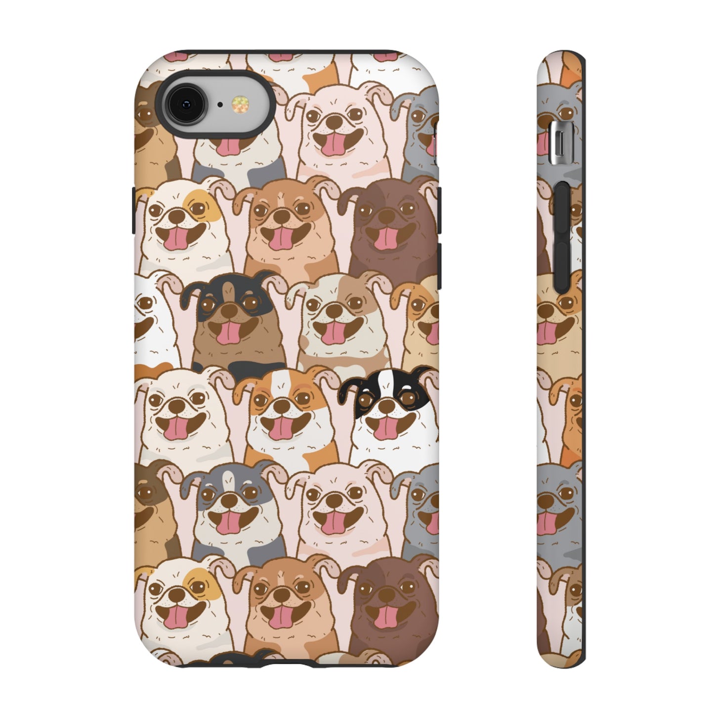 Dog Line Up Phone Case | iPhone 15 Plus/ Pro, 14, 13, 12| Google Pixel 7, Pro, 5| Samsung Galaxy S23 All Major Phone Models