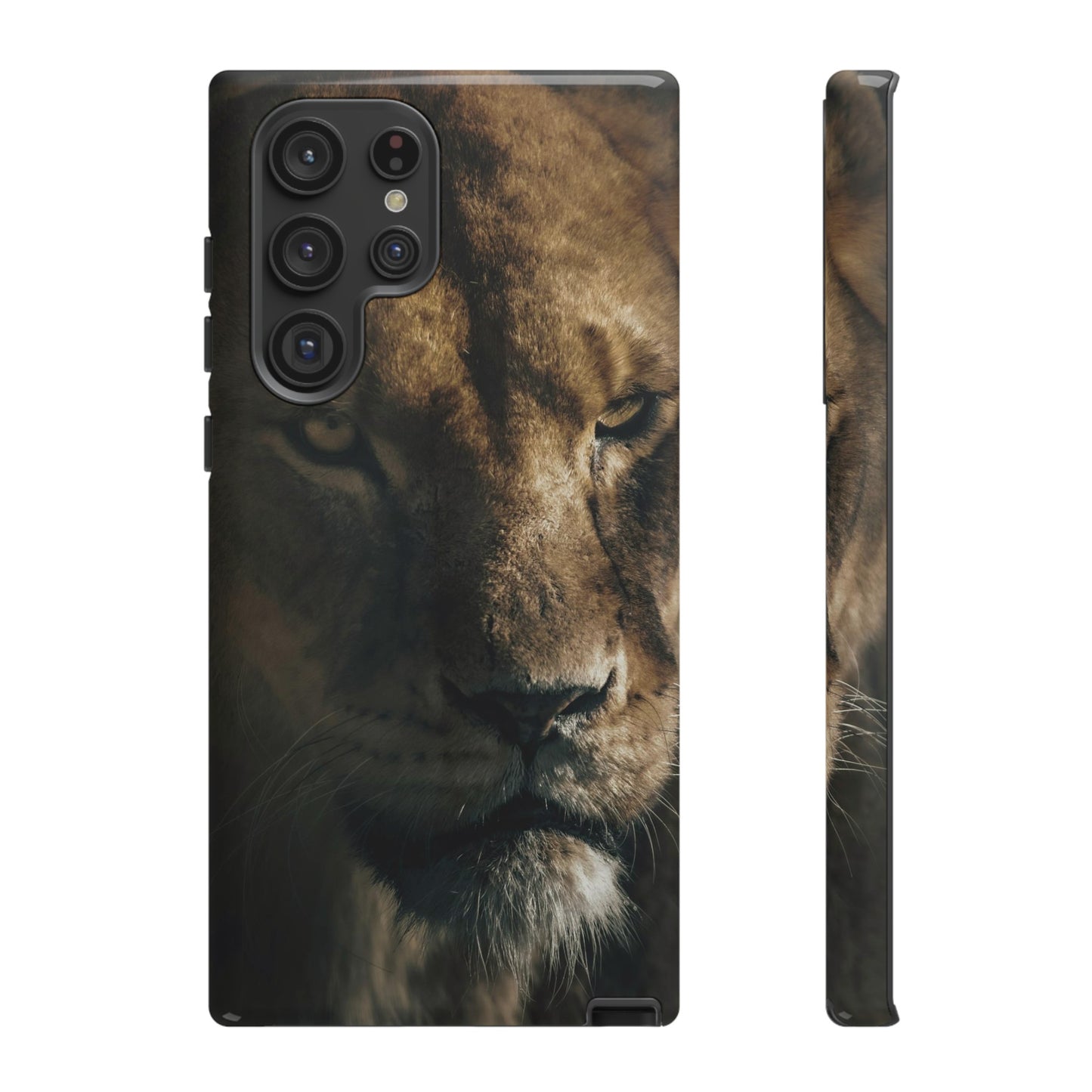 Lion Wallpaper Phone Case | iPhone 15 Plus/ Pro, 14, 13, 12| Google Pixel 7, Pro, 5| Samsung Galaxy S23 All Major Phone Models