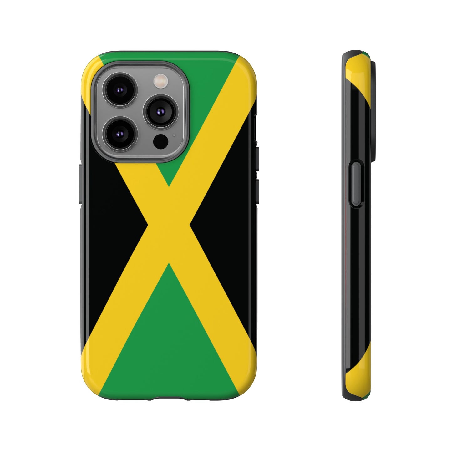 Jamaica Flag Phone Case | iPhone 15 Plus/ Pro, 14, 13, 12| Google Pixel 7, Pro, 5| Samsung Galaxy S23 All Major Phone Models