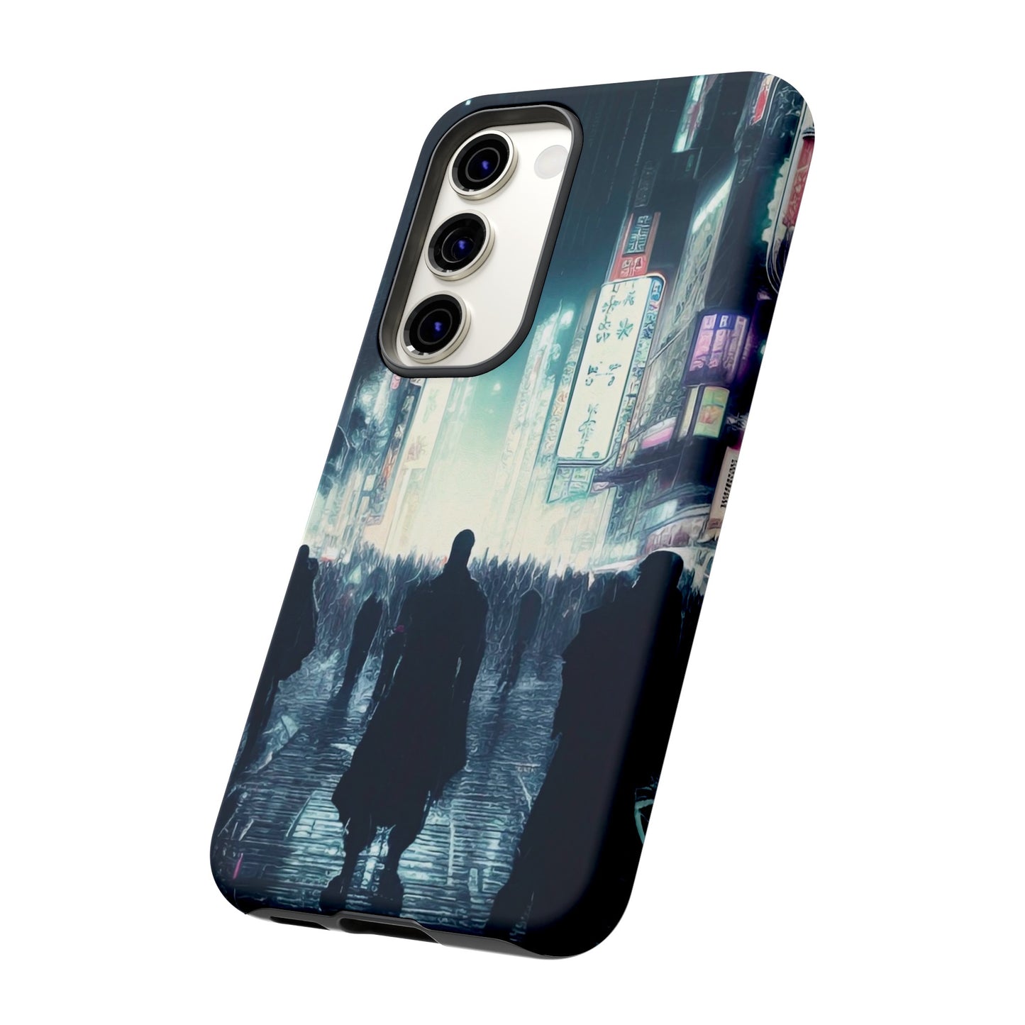 Strangers in the City Wallpaper Phone Case | iPhone 15 Plus/ Pro, 14, 13, 12| Google Pixel 7, Pro, 5| Samsung Galaxy S23 All Major Phone Models