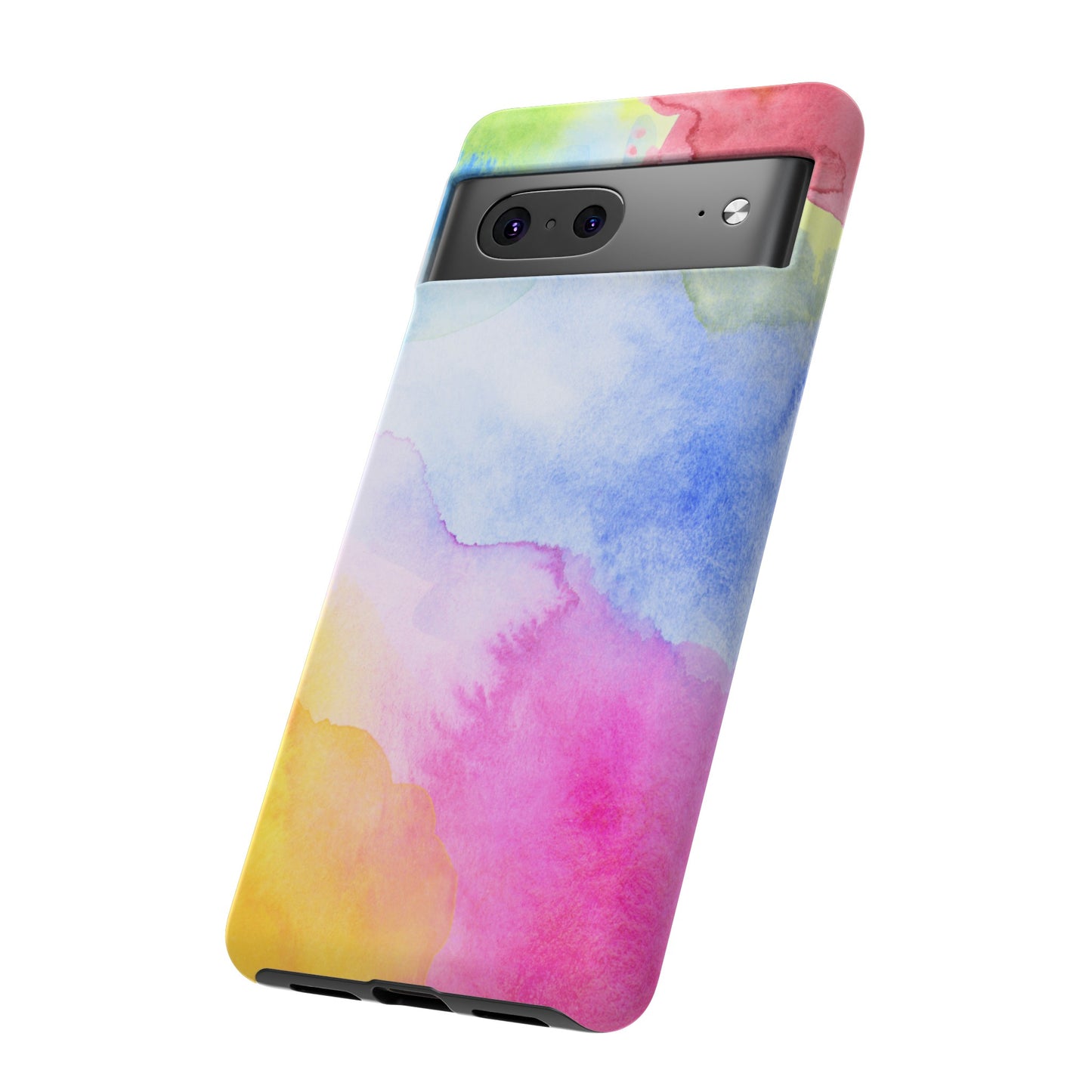 Watercolour Rainbow Phone Case | iPhone 15 Plus/ Pro, 14, 13, 12| Google Pixel 7, Pro, 5| Samsung Galaxy S23 All Major Phone Models