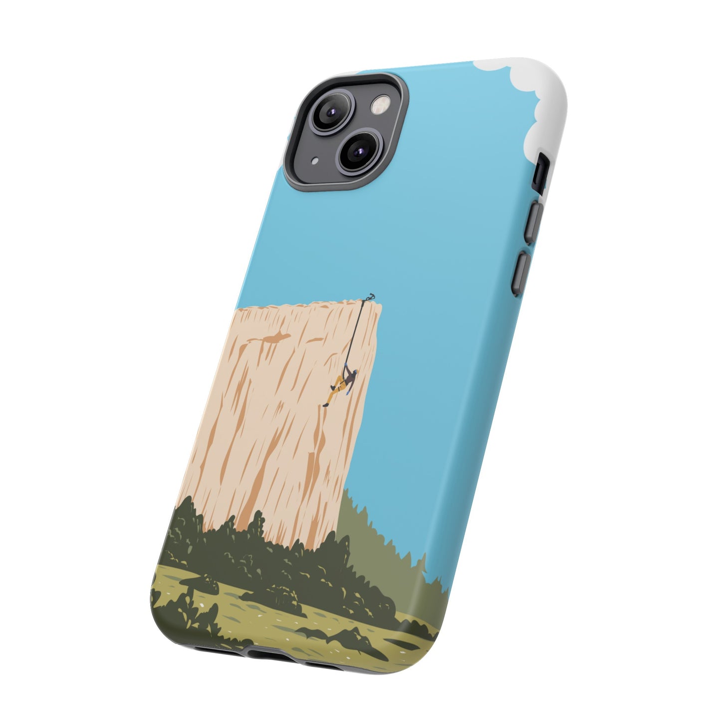 Climber Wallpaper Phone Case | iPhone 15 Plus/ Pro, 14, 13, 12| Google Pixel 7, Pro, 5| Samsung Galaxy S23 All Major Phone Models