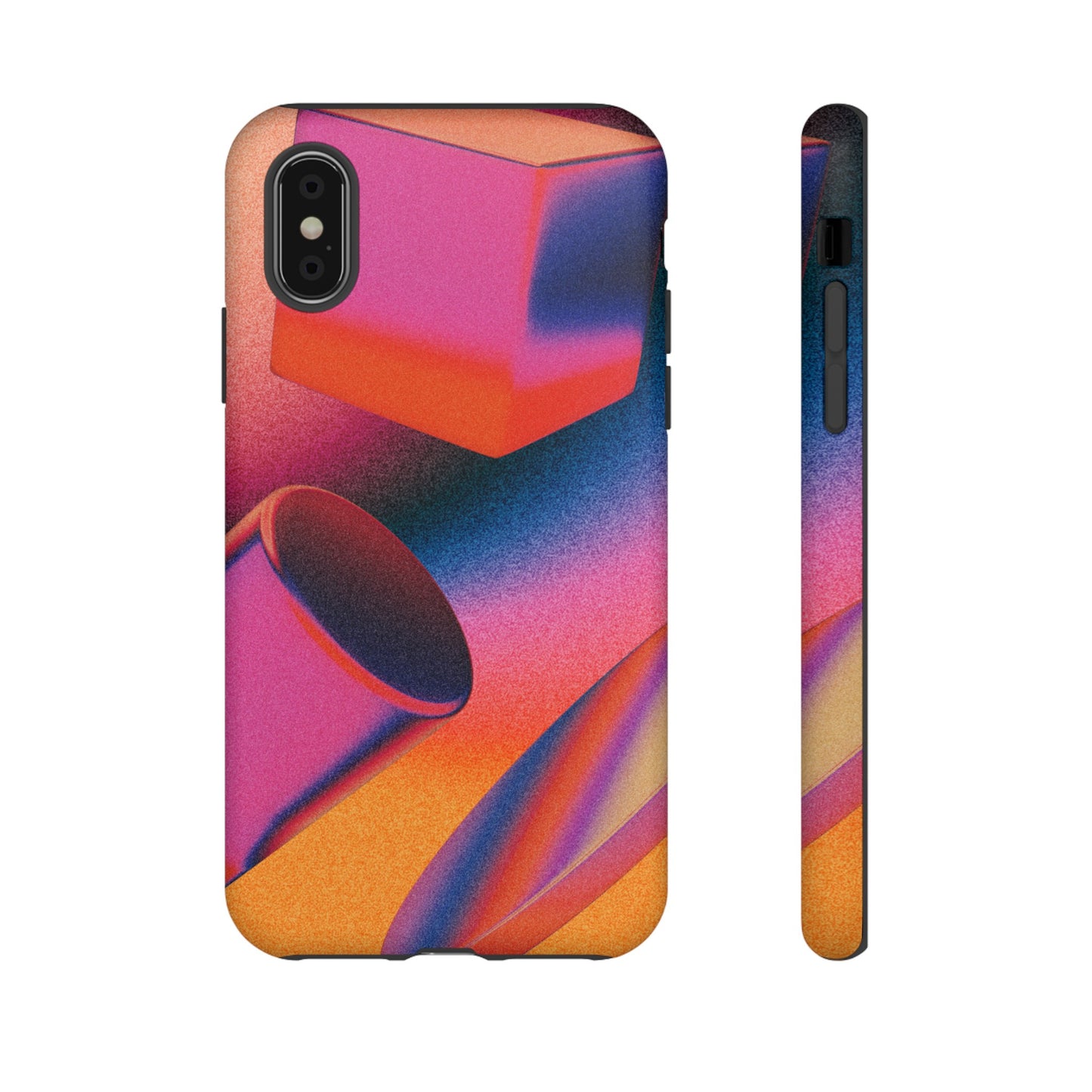 Floating Shapes Wallpaper Phone Case | iPhone 15 Plus/ Pro, 14, 13, 12| Google Pixel 7, Pro, 5| Samsung Galaxy S23 All Major Phone Models