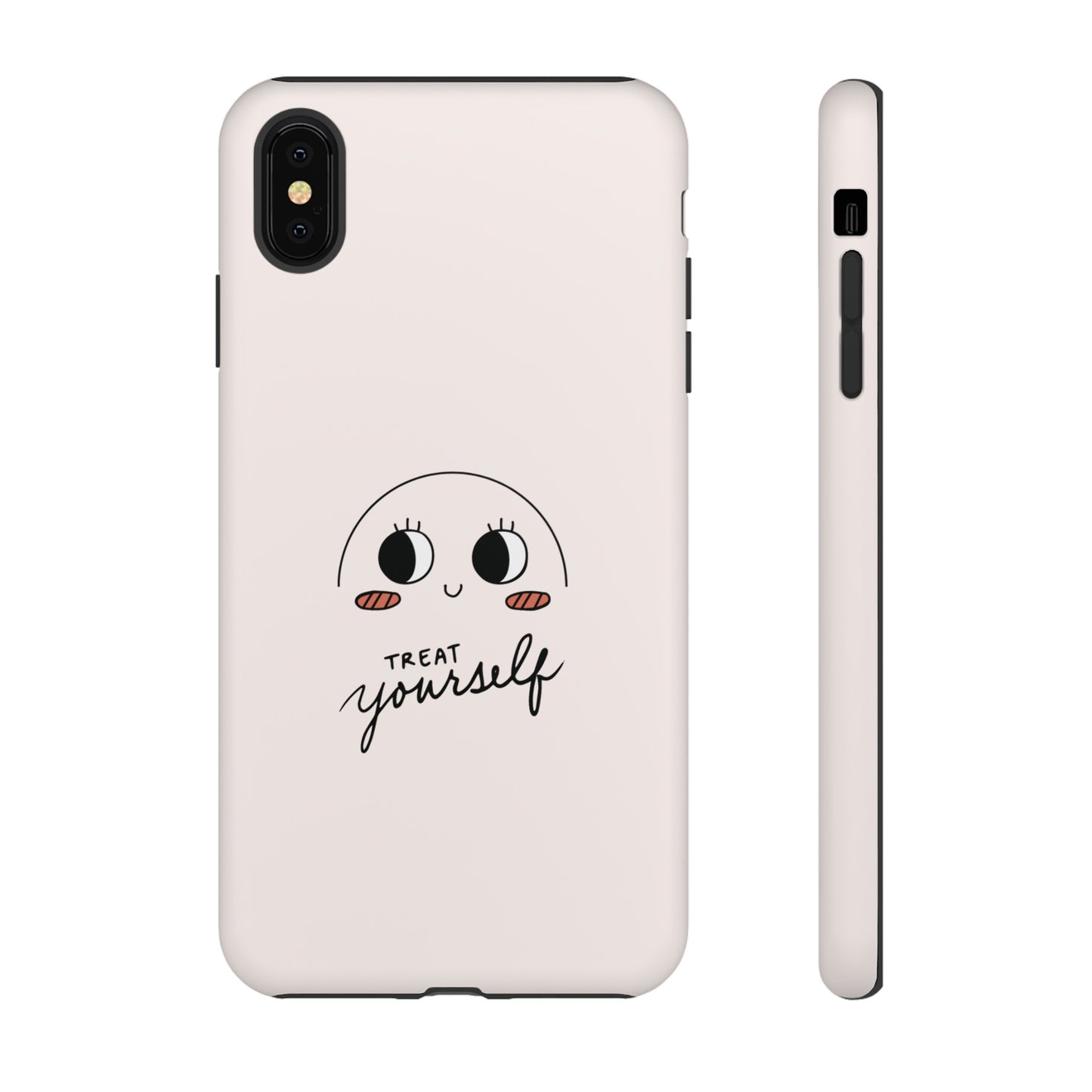 Treat Yourself Wallpaper Phone Case | iPhone 15 Plus/ Pro, 14, 13, 12| Google Pixel 7, Pro, 5| Samsung Galaxy S23 All Major Phone Models