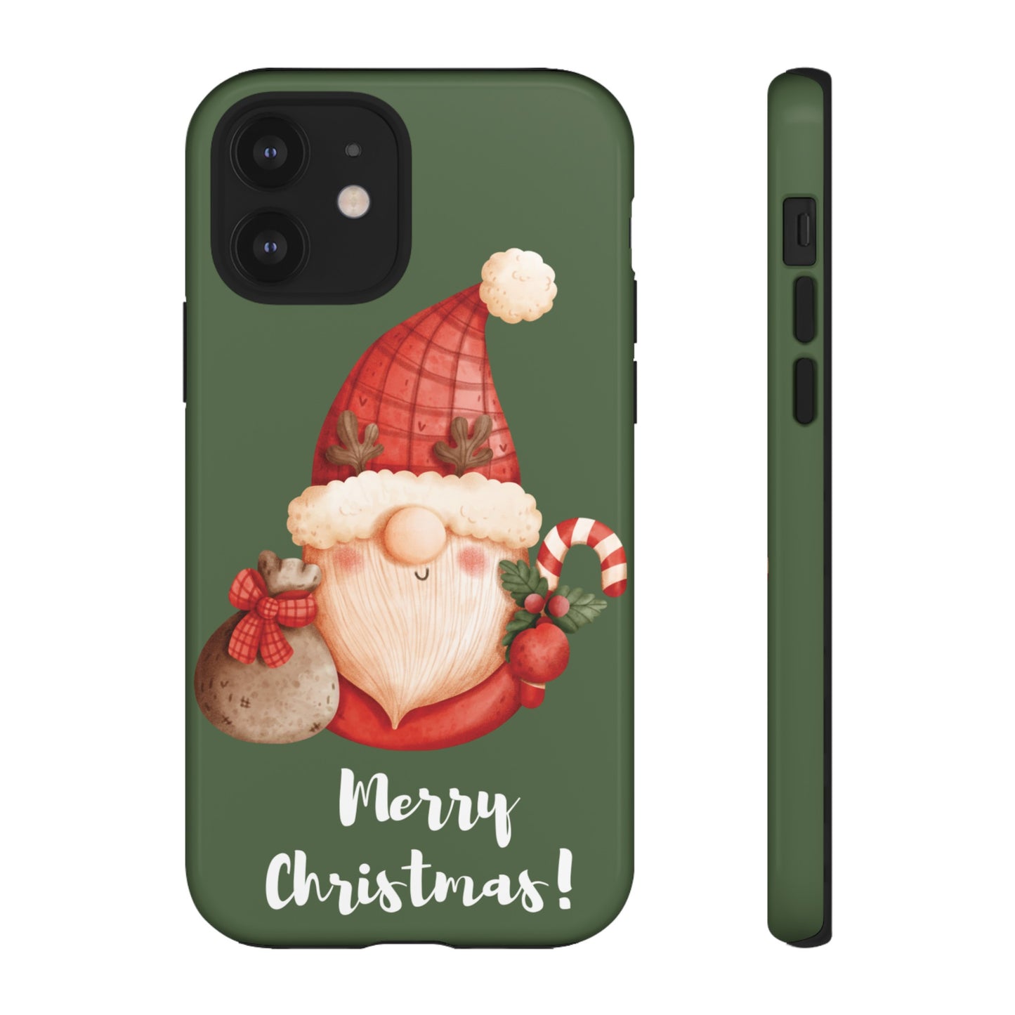 Cute Merry Christmas Wallpaper Phone Case | iPhone 15 Plus/ Pro, 14, 13, 12| Google Pixel 7, Pro, 5| Samsung Galaxy S23 All Major Phone Models