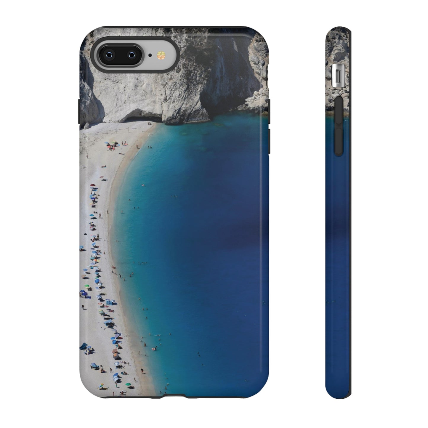 Blue Beach Wallpaper Phone Case | iPhone 15 Plus/ Pro, 14, 13, 12| Google Pixel 7, Pro, 5| Samsung Galaxy S23 All Major Phone Models