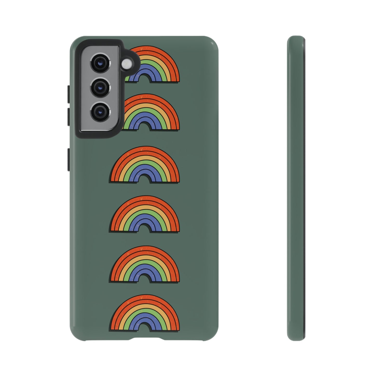 Rainbow Wallpaper Phone Case | iPhone 15 Plus/ Pro, 14, 13, 12| Google Pixel 7, Pro, 5| Samsung Galaxy S23 All Major Phone Models