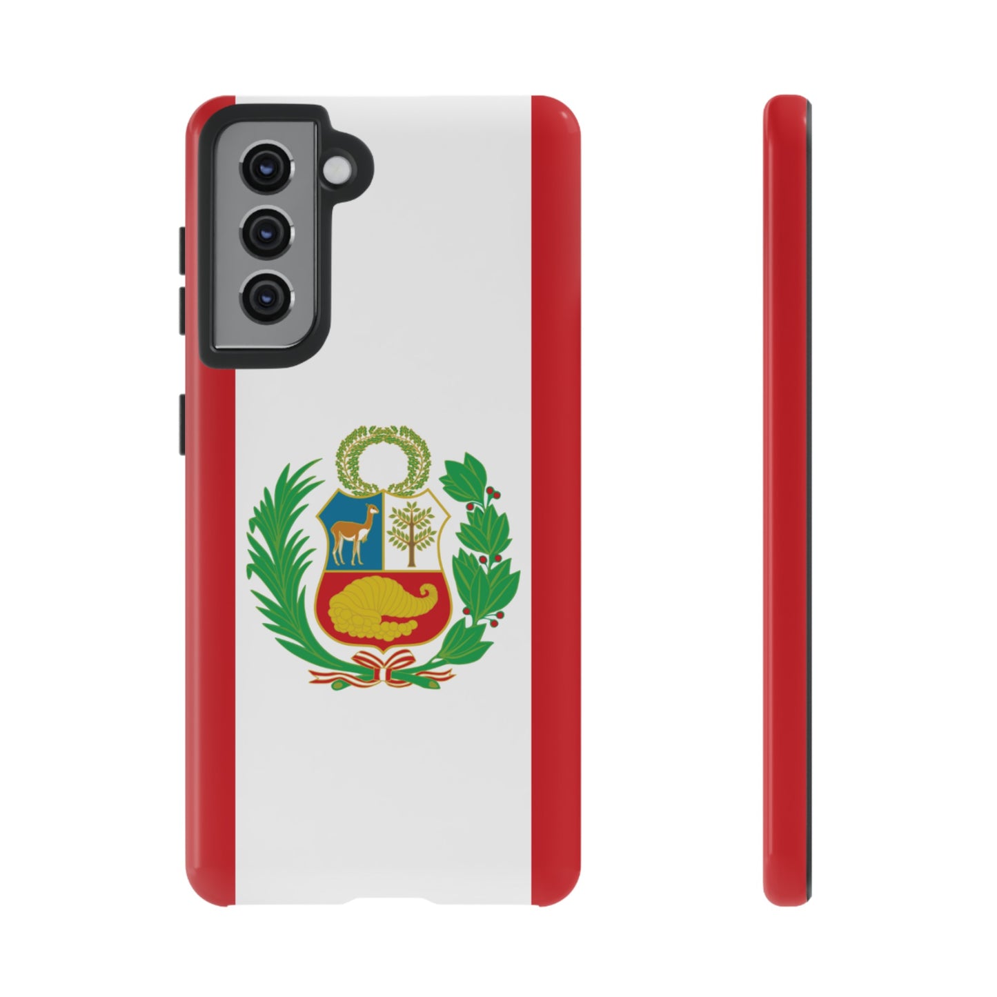 Peru Flag Phone Case | iPhone 15 Plus/ Pro, 14, 13, 12| Google Pixel 7, Pro, 5| Samsung Galaxy S23 All Major Phone Models