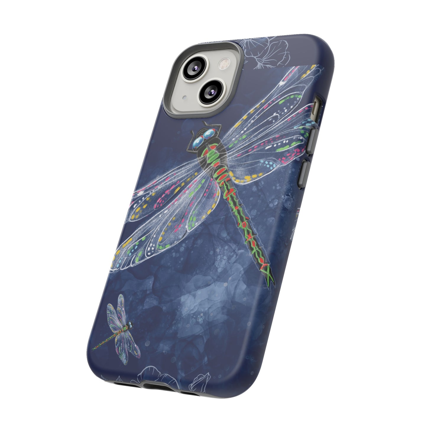 Dragonfly Wallpaper Phone Case | iPhone 15 Plus/ Pro, 14, 13, 12| Google Pixel 7, Pro, 5| Samsung Galaxy S23 All Major Phone Models