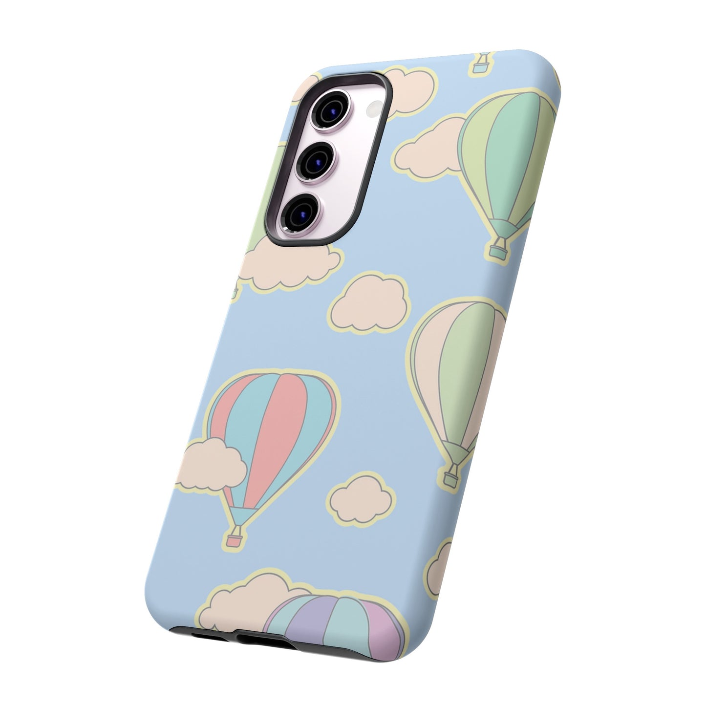 Hot Air Balloon Wallpaper Phone Case | iPhone 15 Plus/ Pro, 14, 13, 12| Google Pixel 7, Pro, 5| Samsung Galaxy S23 All Major Phone Models