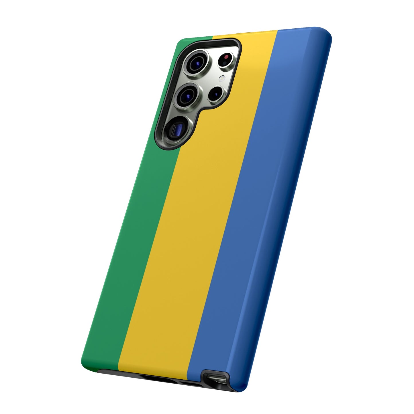 Gabon Flag Phone Case | iPhone 15 Plus/ Pro, 14, 13, 12| Google Pixel 7, Pro, 5| Samsung Galaxy S23 All Major Phone Models