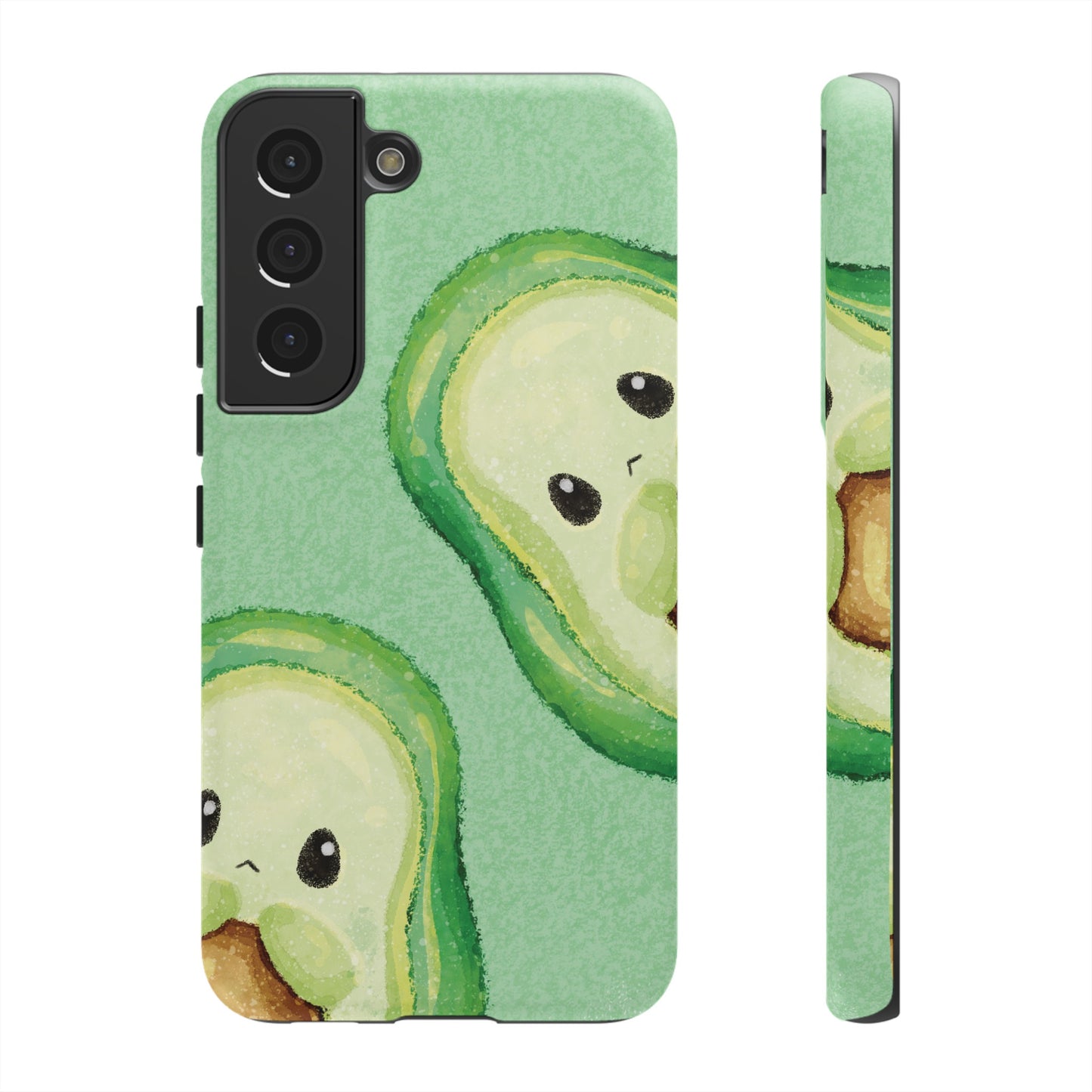 Avocado Friends Wallpaper Phone Case | iPhone 15 Plus/ Pro, 14, 13, 12| Google Pixel 7, Pro, 5| Samsung Galaxy S23 All Major Phone Models