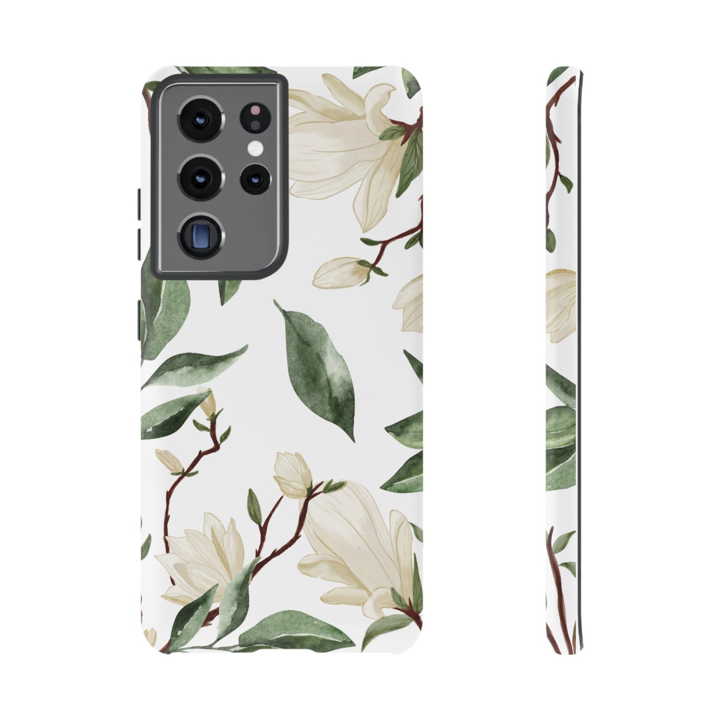 Light Floral Wallpaper Phone Case | iPhone 15 Plus/ Pro, 14, 13, 12| Google Pixel 7, Pro, 5| Samsung Galaxy S23 All Major Phone Models