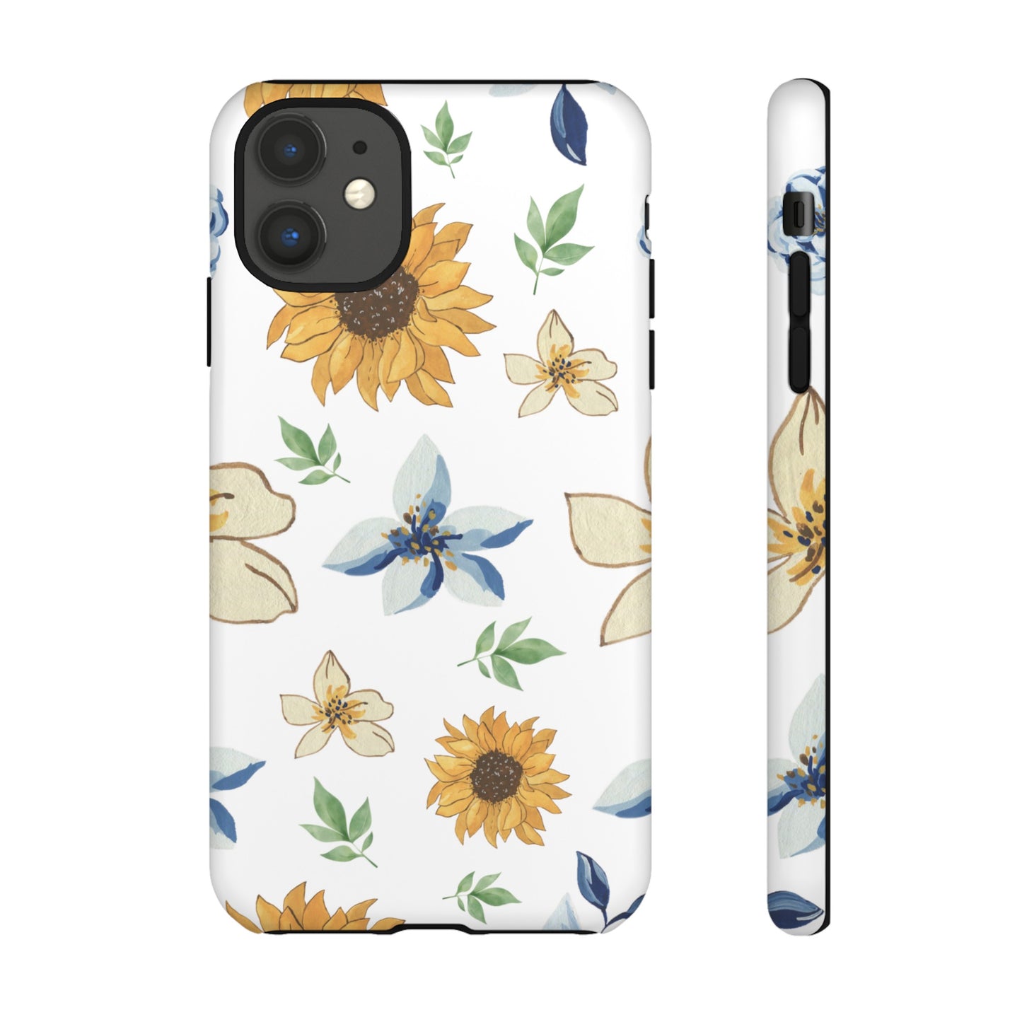 Beautiful Watercolour Flower Wallpaper Phone Case | iPhone 15 Plus/ Pro, 14, 13, 12| Google Pixel 7, Pro, 5| Samsung Galaxy S23 All Major Phone Models