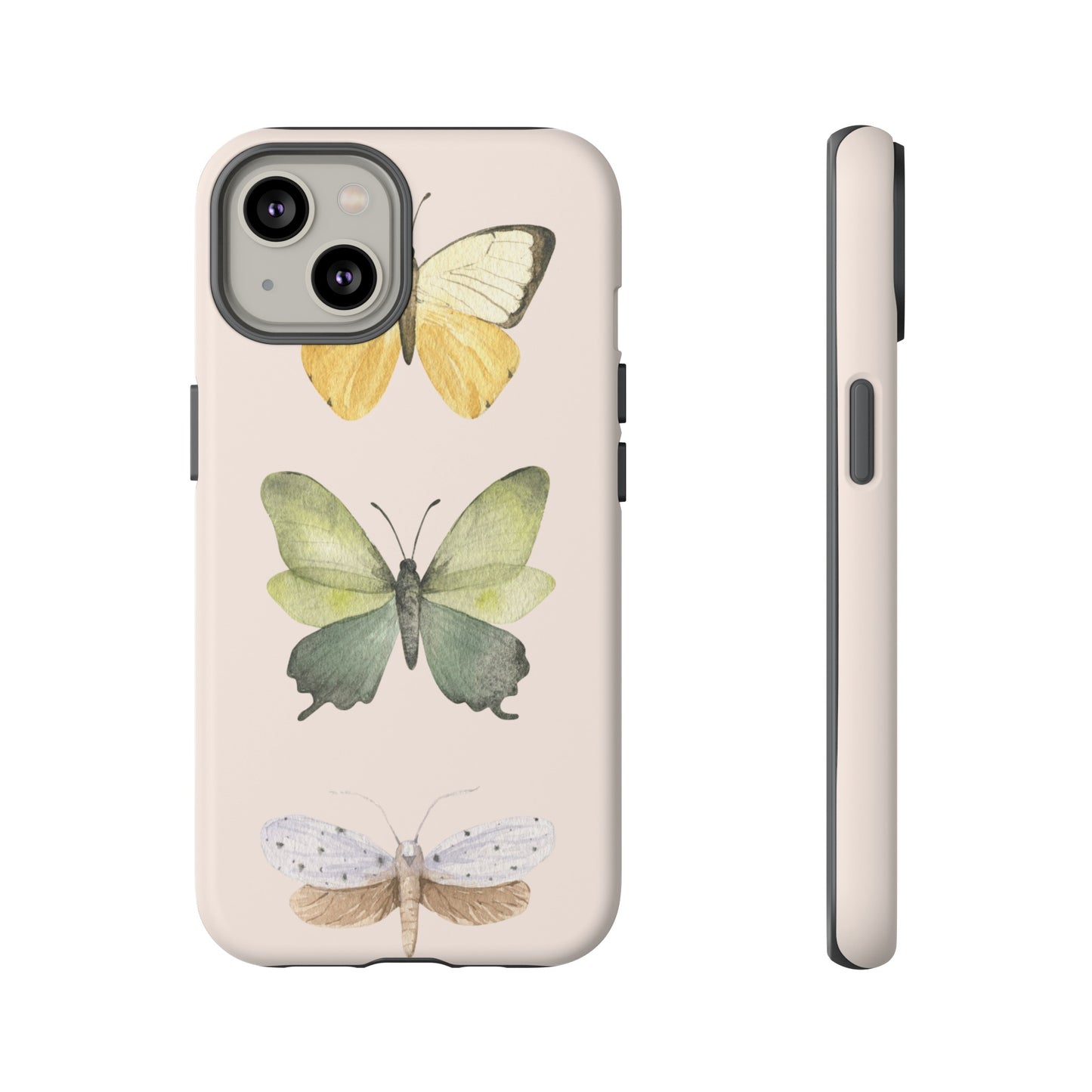 Three Butterflies Wallpaper Phone Case | iPhone 15 Plus/ Pro, 14, 13, 12| Google Pixel 7, Pro, 5| Samsung Galaxy S23 All Major Phone Models