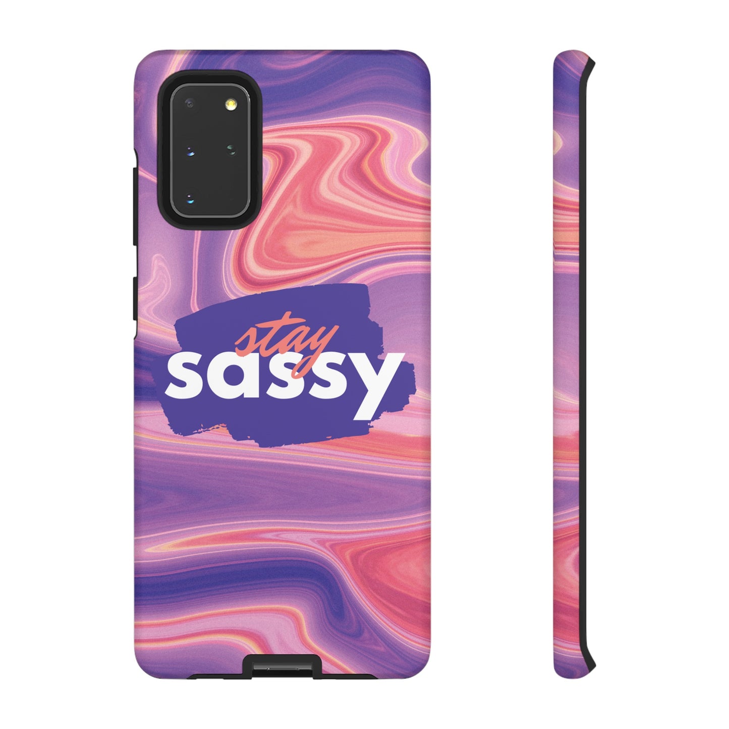 Stay Sassy Wallpaper Phone Case | iPhone 15 Plus/ Pro, 14, 13, 12| Google Pixel 7, Pro, 5| Samsung Galaxy S23 All Major Phone Models