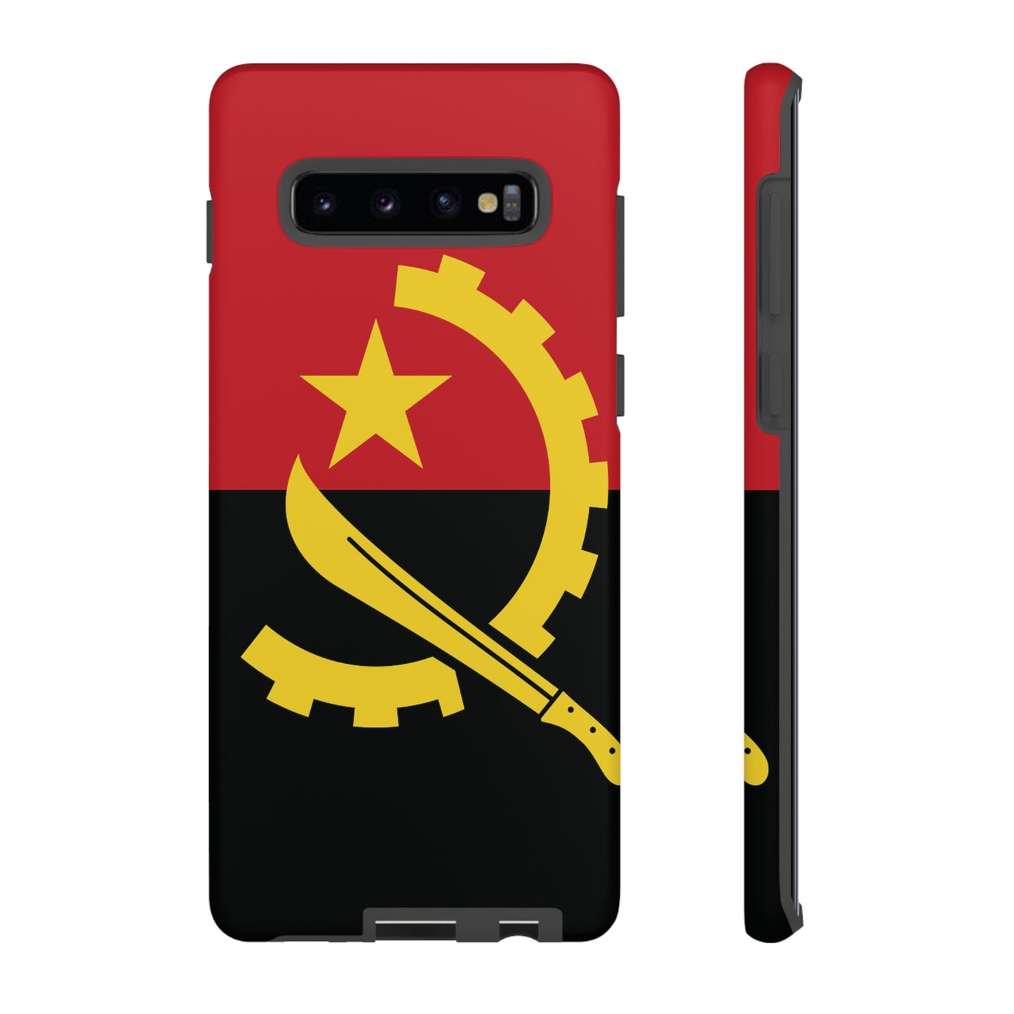 Angola Flag Phone Case | iPhone 15 Plus/ Pro, 14, 13, 12| Google Pixel 7, Pro, 5| Samsung Galaxy S23 All Major Phone Models