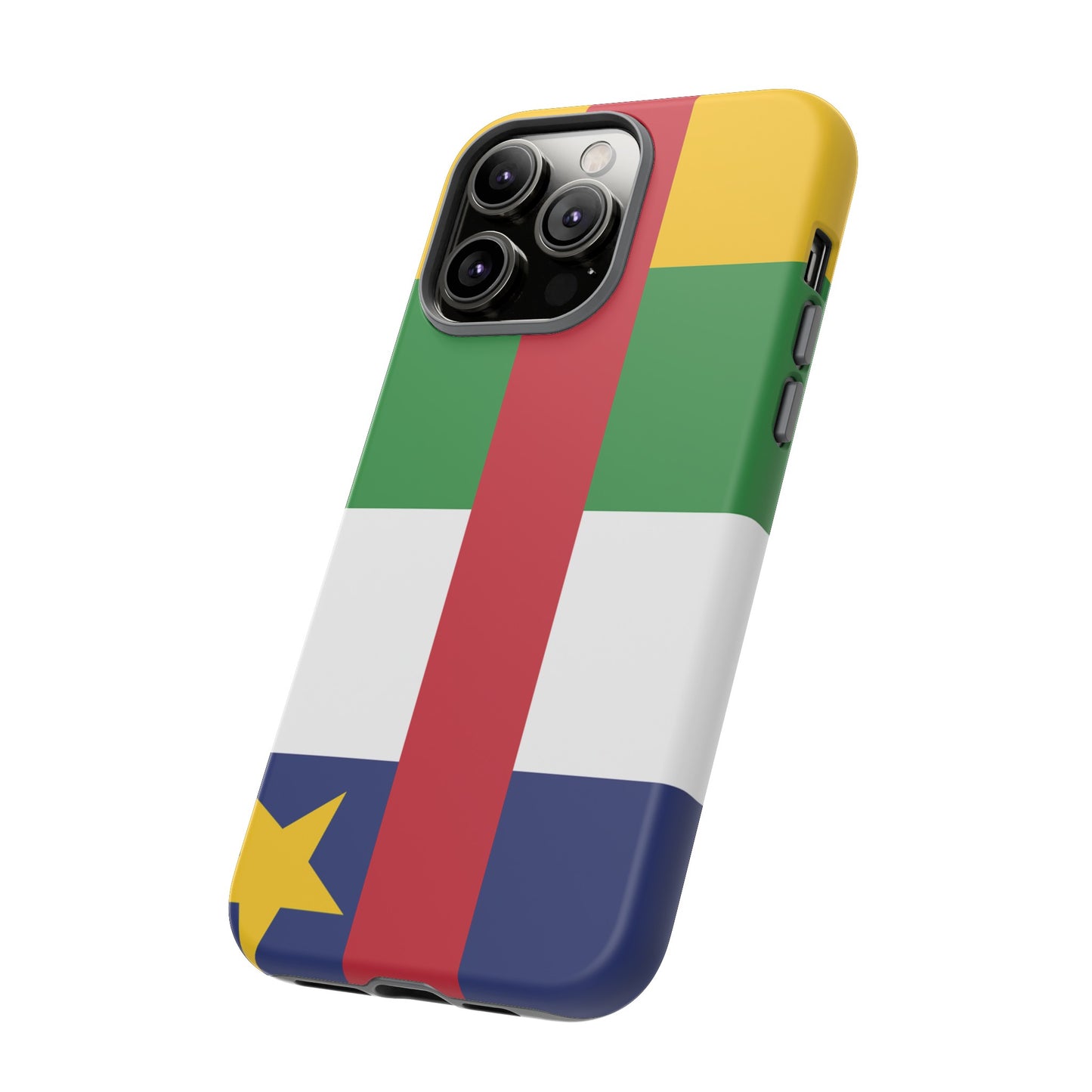 Central African Republic Flag Phone Case | iPhone 15 Plus/ Pro, 14, 13, 12| Google Pixel 7, Pro, 5| Samsung Galaxy S23 All Major Phone Models