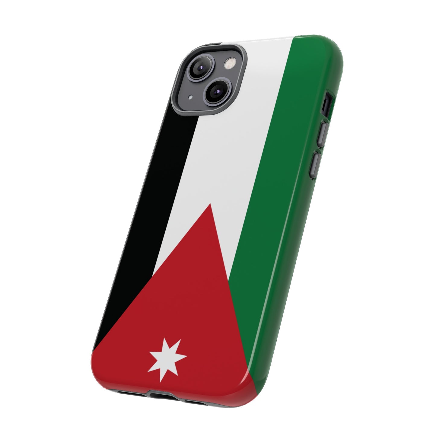 Jordan Flag Phone Case |iPhone 15 Plus/ Pro, 14, 13, 12|Google Pixel 7, Pro, 5| Samsung Galaxy S23 All Major Phone Models