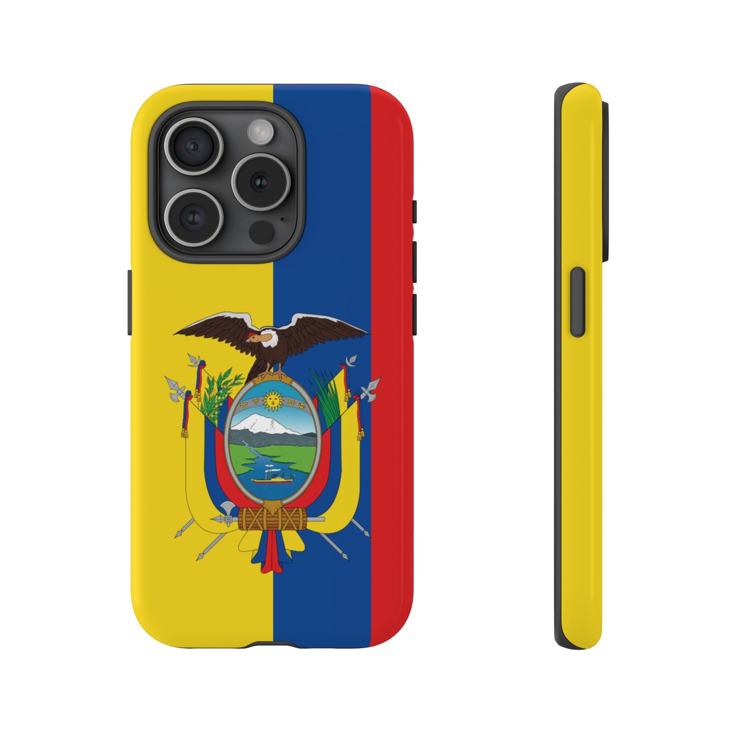 Ecuador Flag Phone Case | iPhone 15 Plus/ Pro, 14, 13, 12| Google Pixel 7, Pro, 5| Samsung Galaxy S23 All Major Phone Models