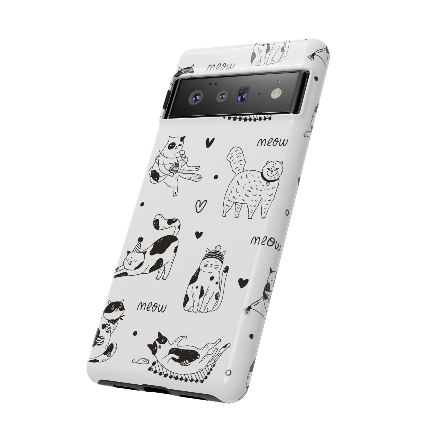 Cat Playtime Phone Case | iPhone 15 Plus/ Pro, 14, 13, 12| Google Pixel 7, Pro, 5| Samsung Galaxy S23 All Major Phone Models