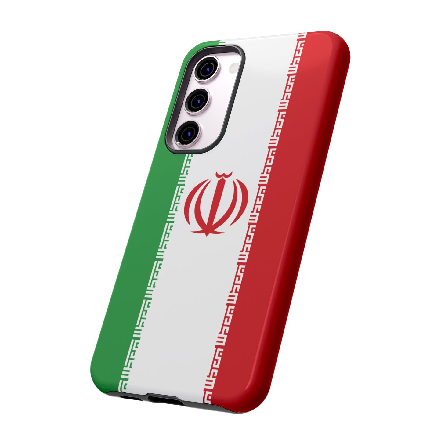 Iran Flag Phone Case | iPhone 15 Plus/ Pro, 14, 13, 12| Google Pixel 7, Pro, 5| Samsung Galaxy S23 All Major Phone Models