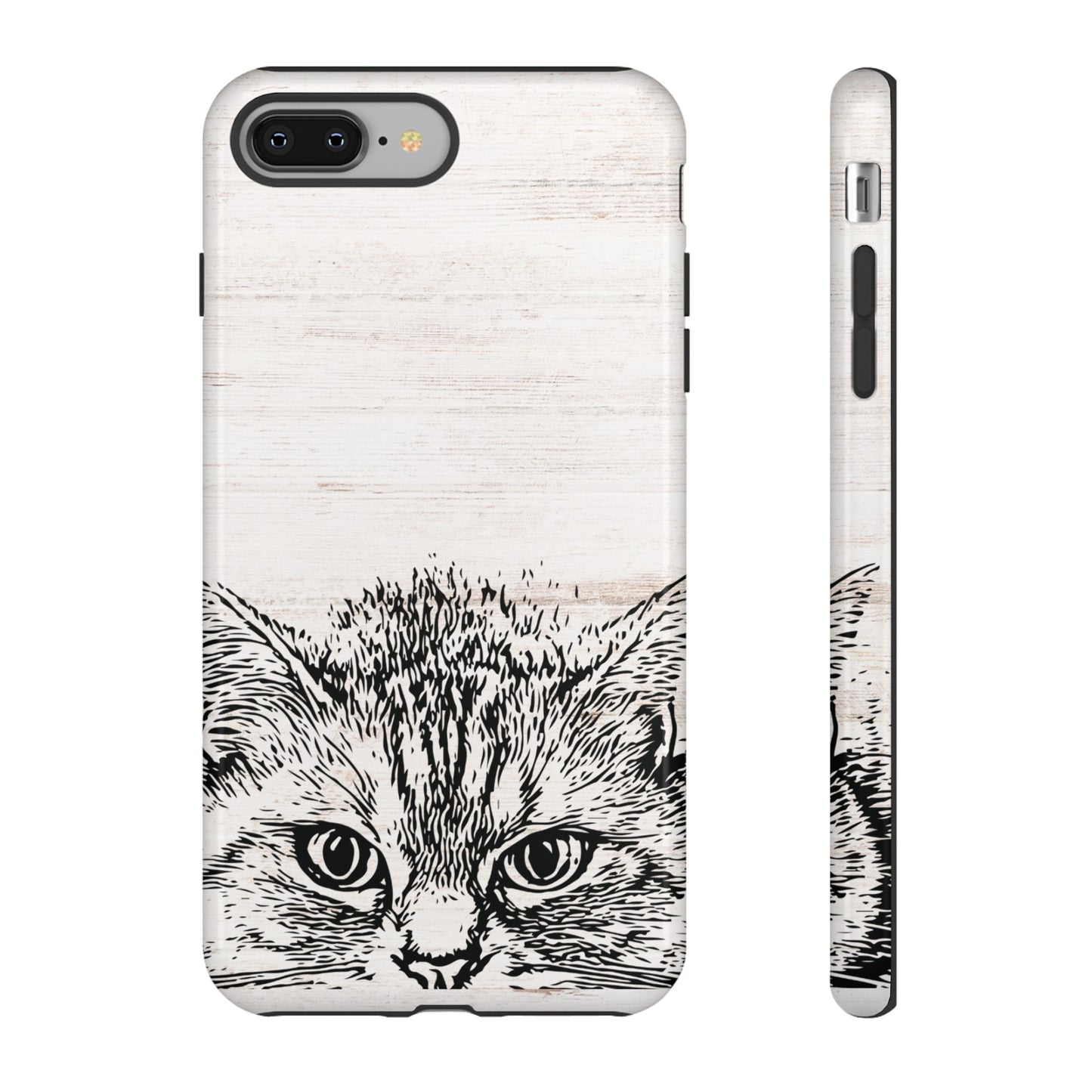 Close- Up Cat Wallpaper Phone Case | iPhone 15 Plus/ Pro, 14, 13, 12| Google Pixel 7, Pro, 5| Samsung Galaxy S23 All Major Phone Models