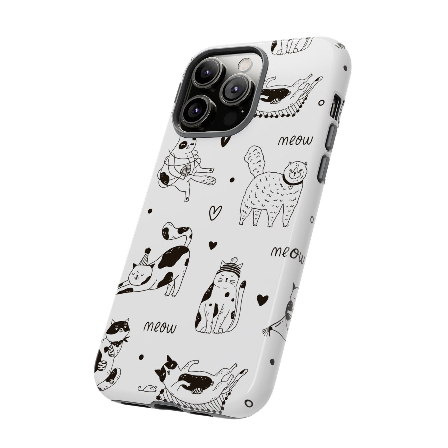 Cat Playtime Phone Case | iPhone 15 Plus/ Pro, 14, 13, 12| Google Pixel 7, Pro, 5| Samsung Galaxy S23 All Major Phone Models