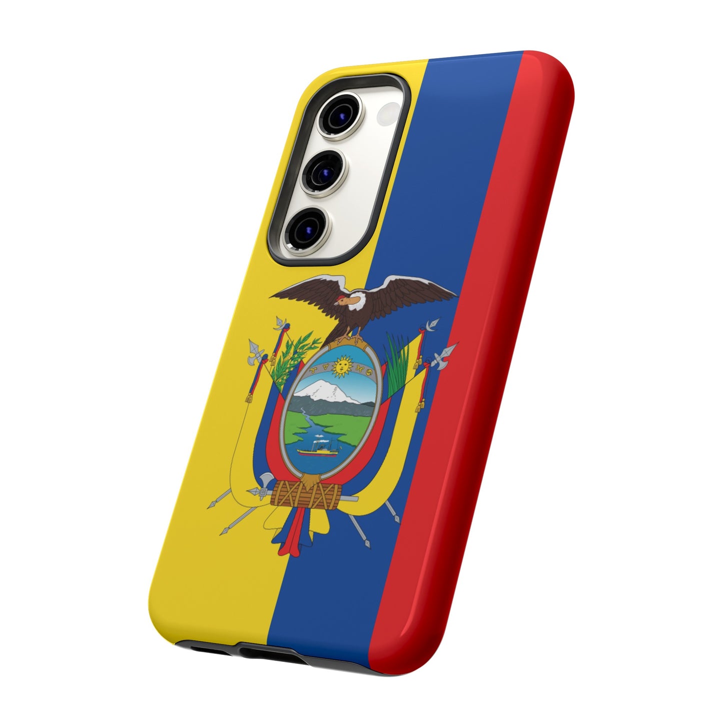 Ecuador Flag Phone Case | iPhone 15 Plus/ Pro, 14, 13, 12| Google Pixel 7, Pro, 5| Samsung Galaxy S23 All Major Phone Models